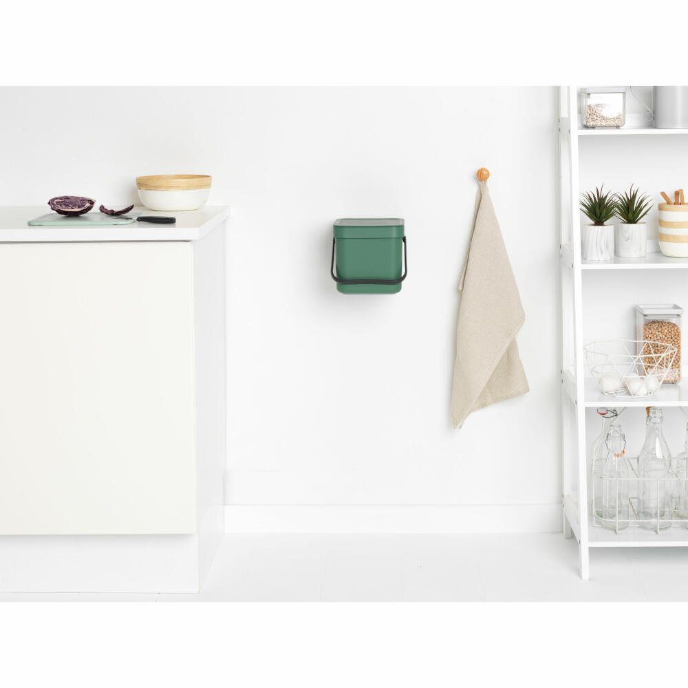 Green L, Go, Fir 6 Brabantia Sort & Mülleimer