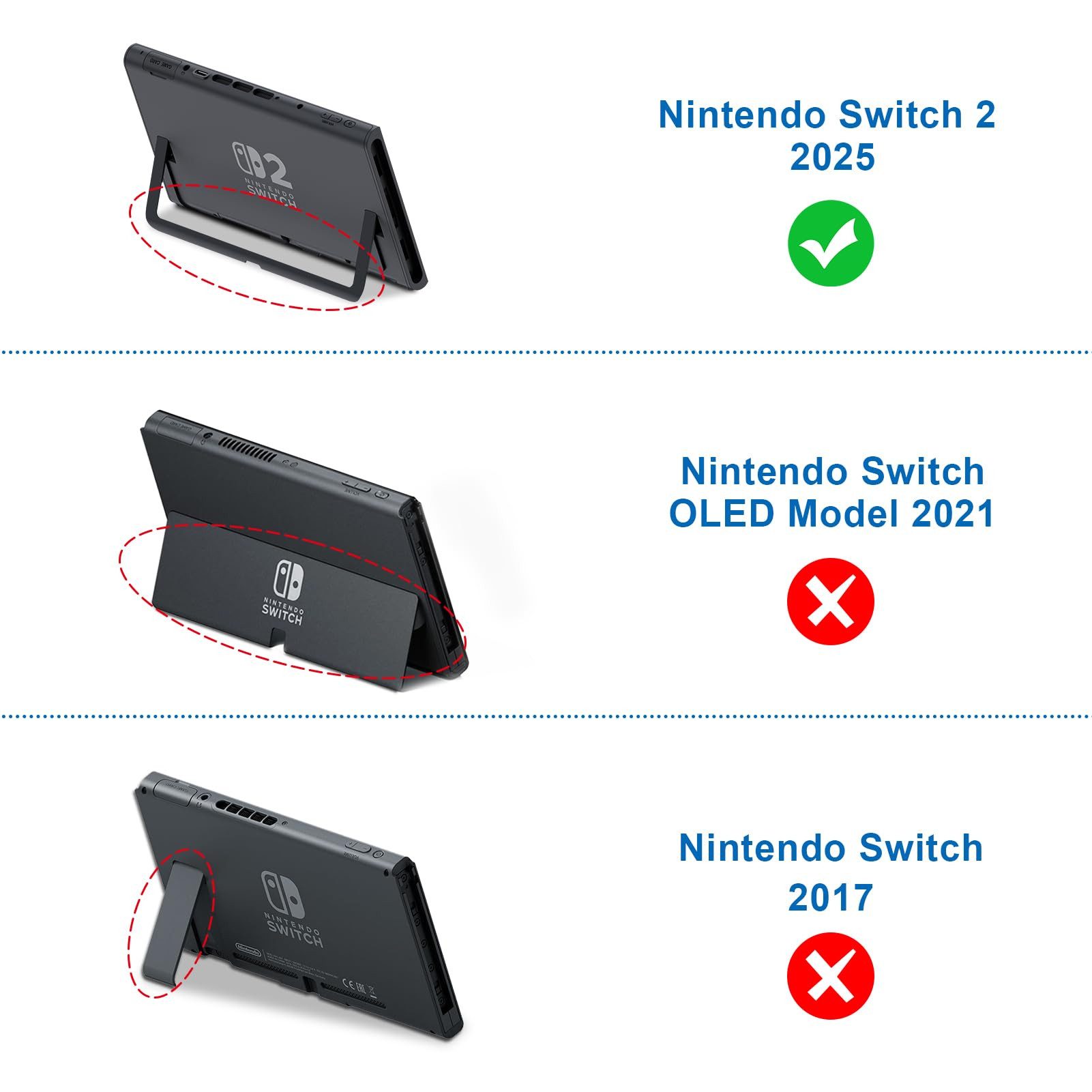 Fintie Nintendo-Schutzhülle Silikon Hülle für Nintendo Switch 2 2025 [rutschfest][Stoßfest][Weich], mit Spielkartenfächern & Ergonomischem Griffdesign, Fallschutz-Hülle