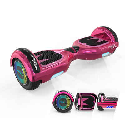 Mega Motion Balance Scooter A03, 6.5" Hoverboards für Kinder Balanceboard mit Bluetooth LED-Leuchten