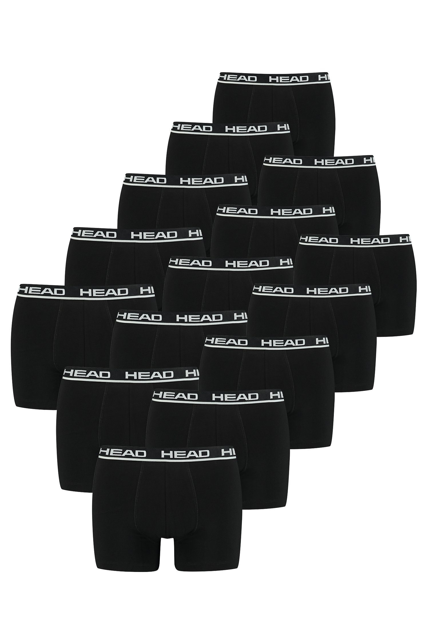 Head Boxershorts 15 er Pack Boxer Black 15er-Pack) (15-St