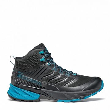 Scarpa Rush Mid GTX Herren Laufschuh schwarz/blau Wanderschuh