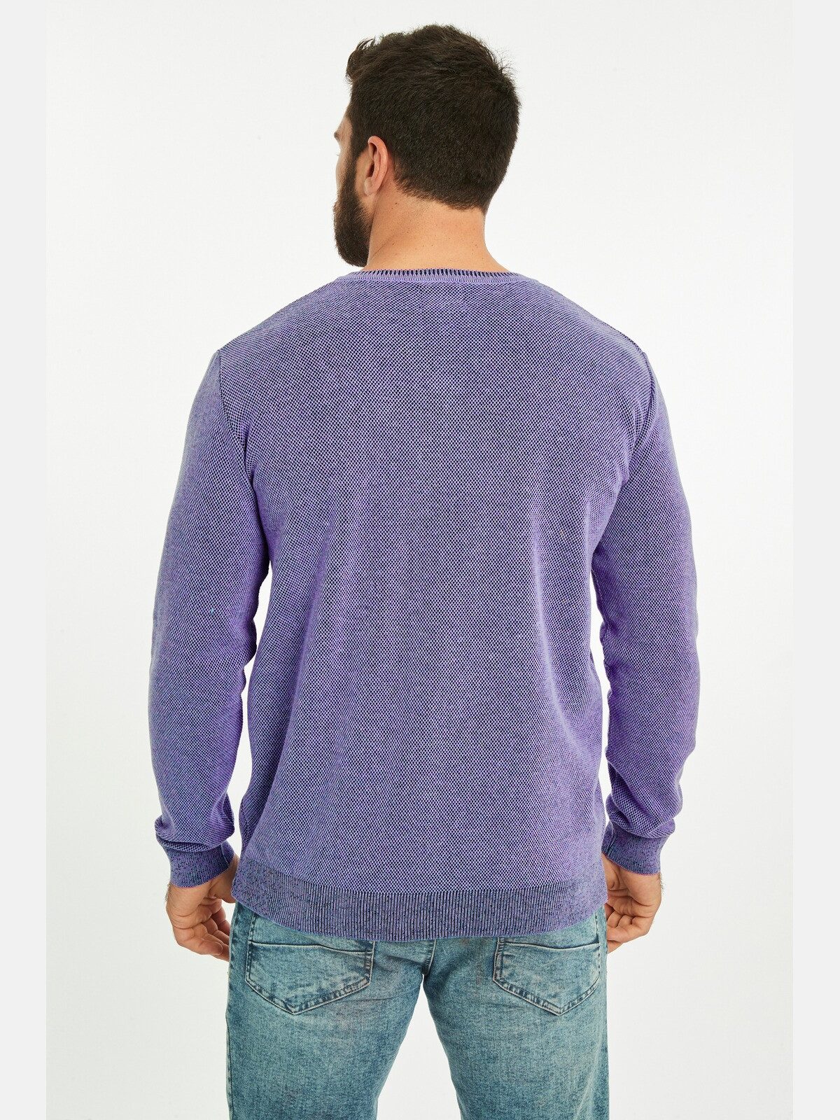 Jan Vanderstorm Strickpullover KEIMO mit kernigem Strickmuster günstig online kaufen