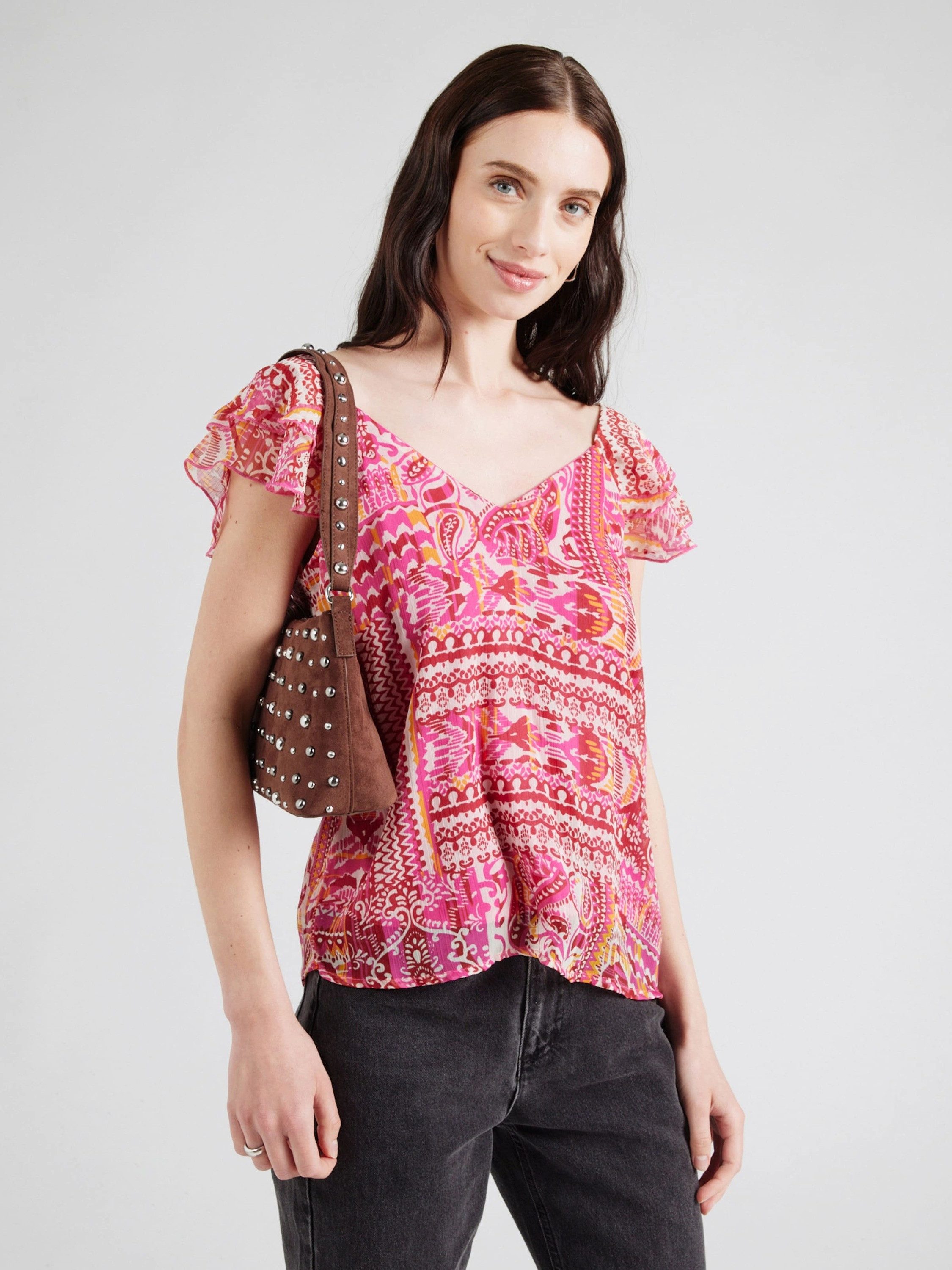 ONLY Funktionsbluse ONLASTA (1-tlg) Rüschen