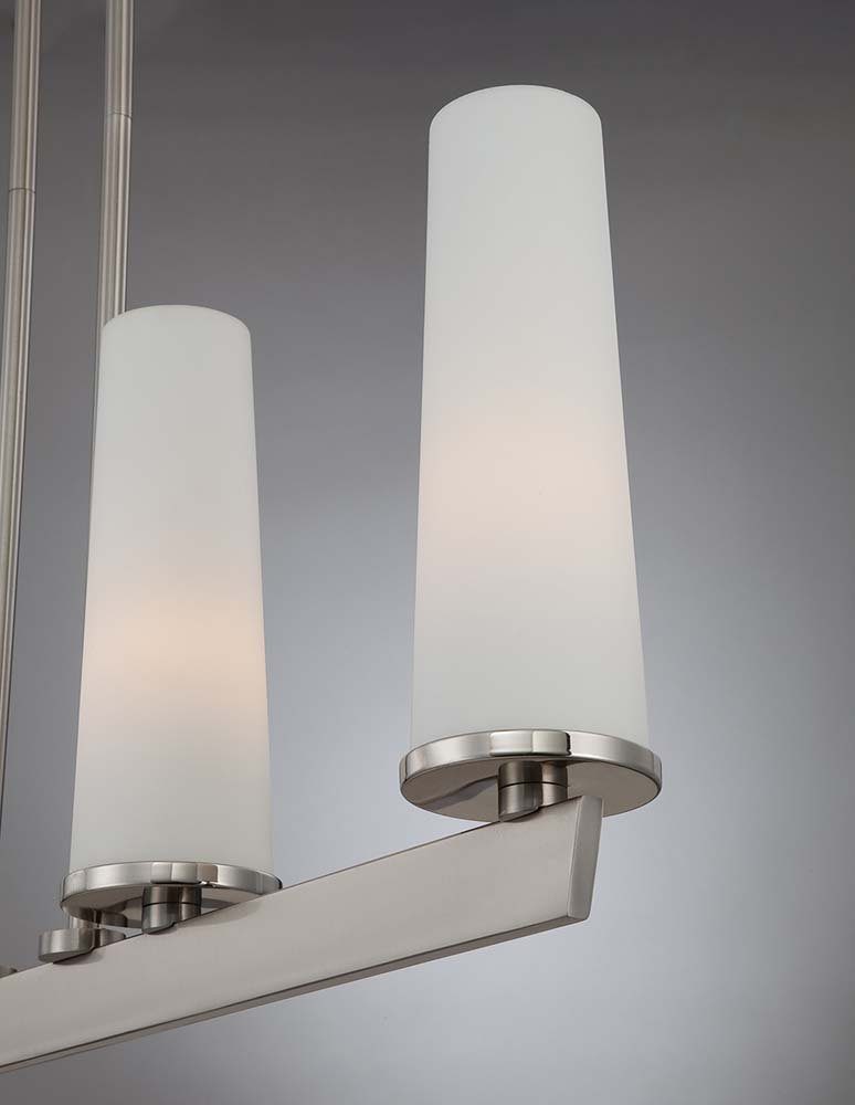 Elstead LIGHTING Pendelleuchte, Leuchtmittel nicht inklusive, Kronleuchter Hängelampe Deckenleuchte Pendellampe Nickel H 52,1cm