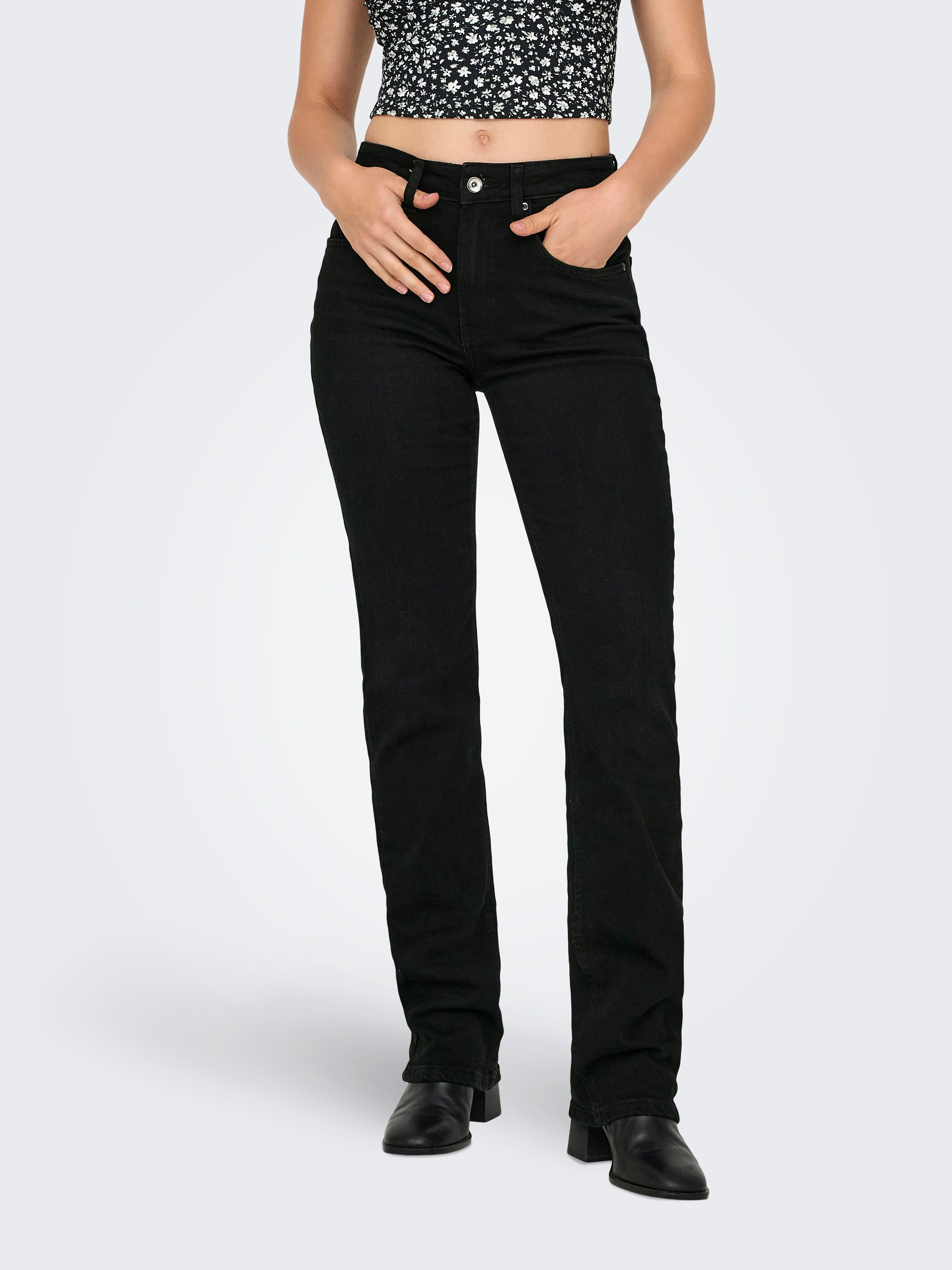 ONLY 5-Pocket-Jeans ONLEVERLY MW SWEET FLARED günstig online kaufen