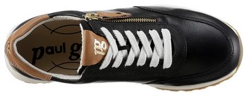 Paul Green Sneaker mit atmungsaktiver Innensohle, Freizeitschuh, Halbschuh, Schnürschuh