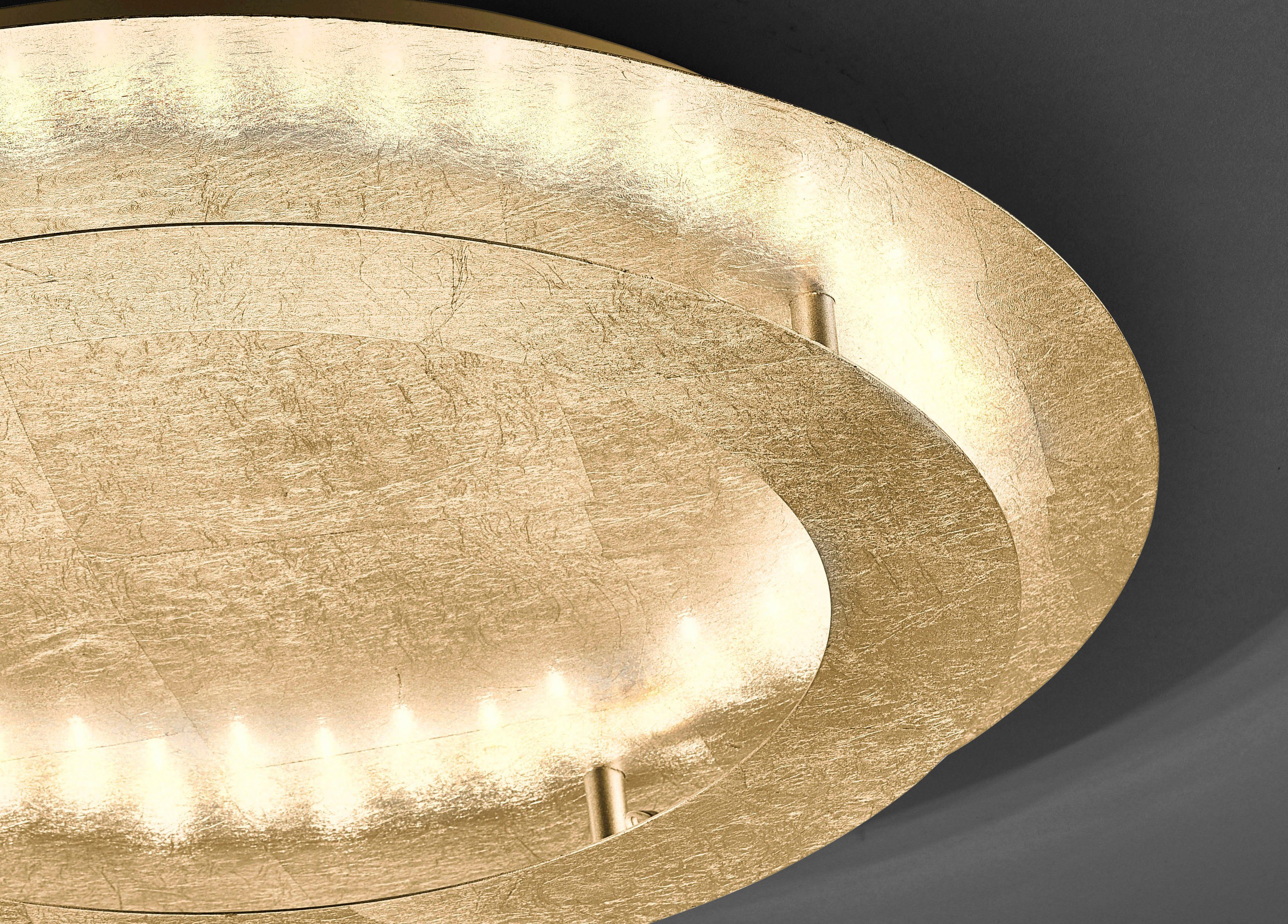 Paul Neuhaus Deckenleuchte NEVIS, LED fest integriert, Warmweiß, LED