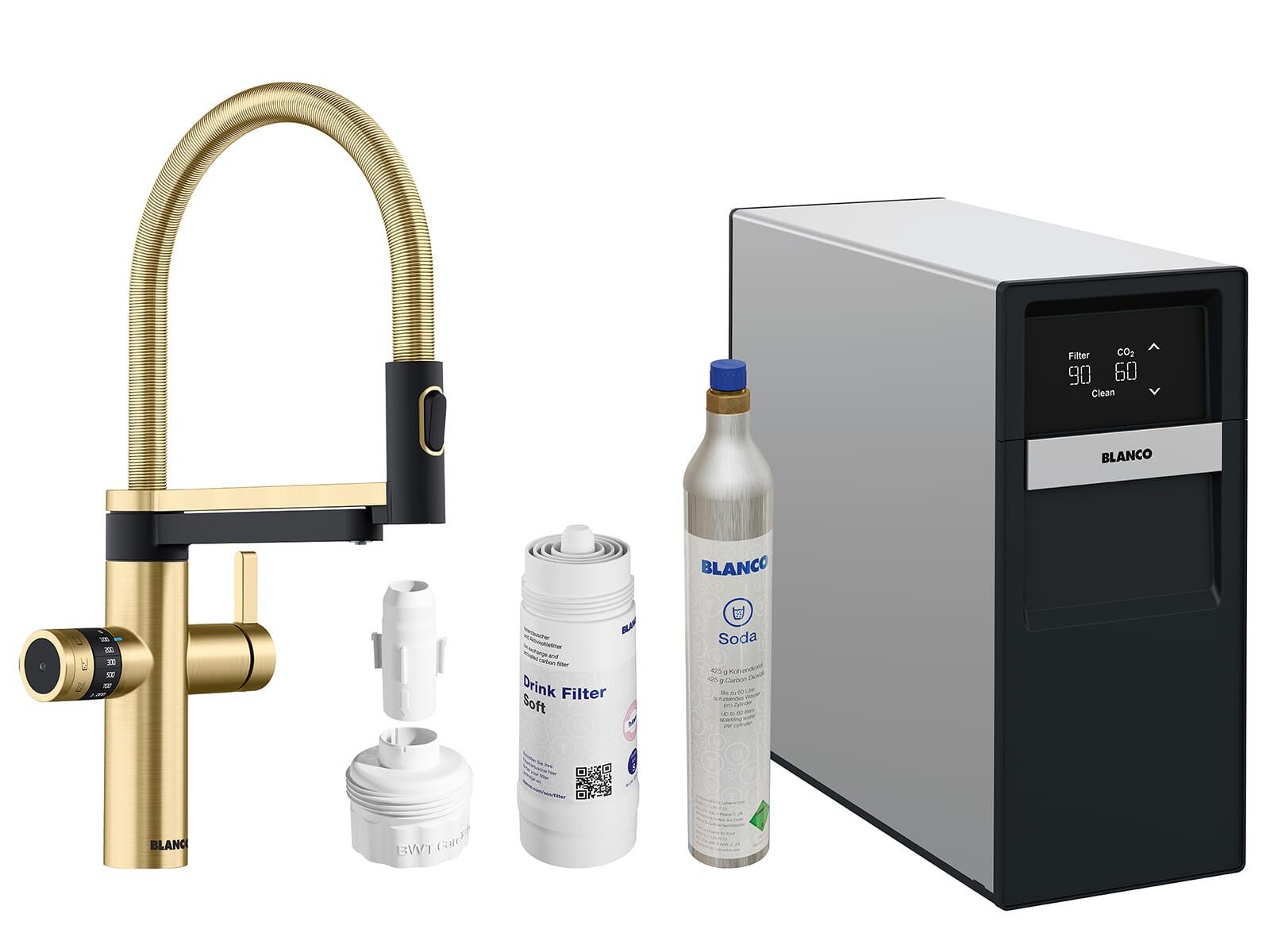 Blanco Küchenarmatur drink.soda EVOL-S Pro - 527 427 Trinkwassersystem
