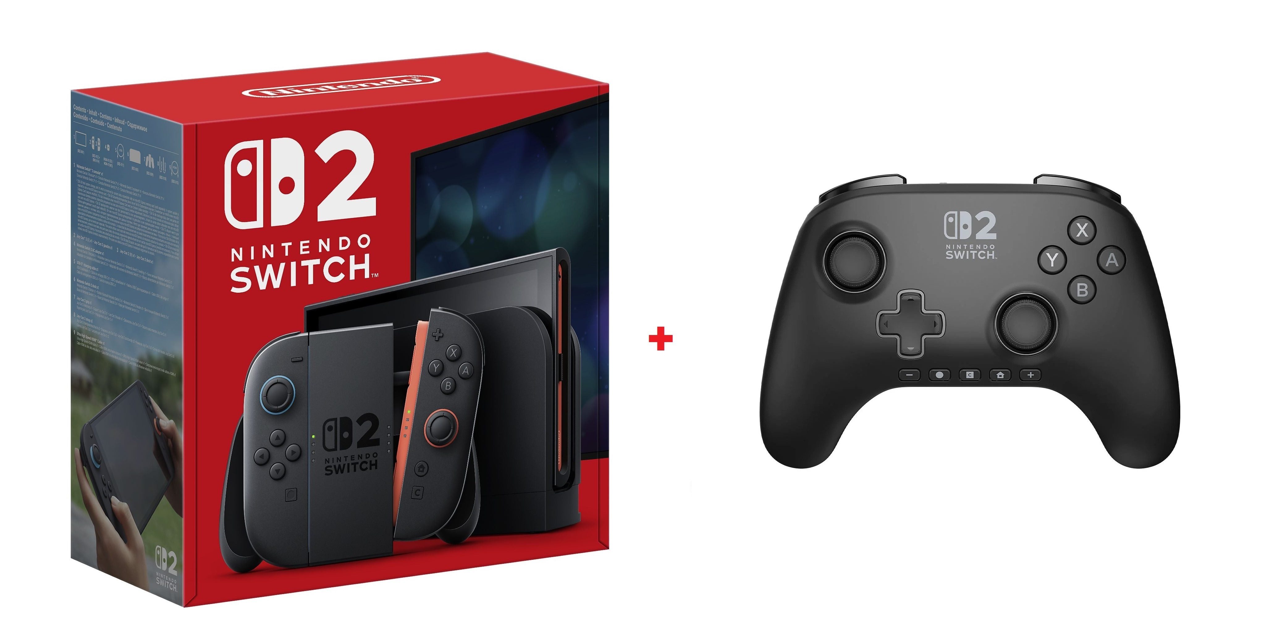 Nintendo Switch 2 Switch 2 Konsole + PowerA Wireless Controller (Bundle)
