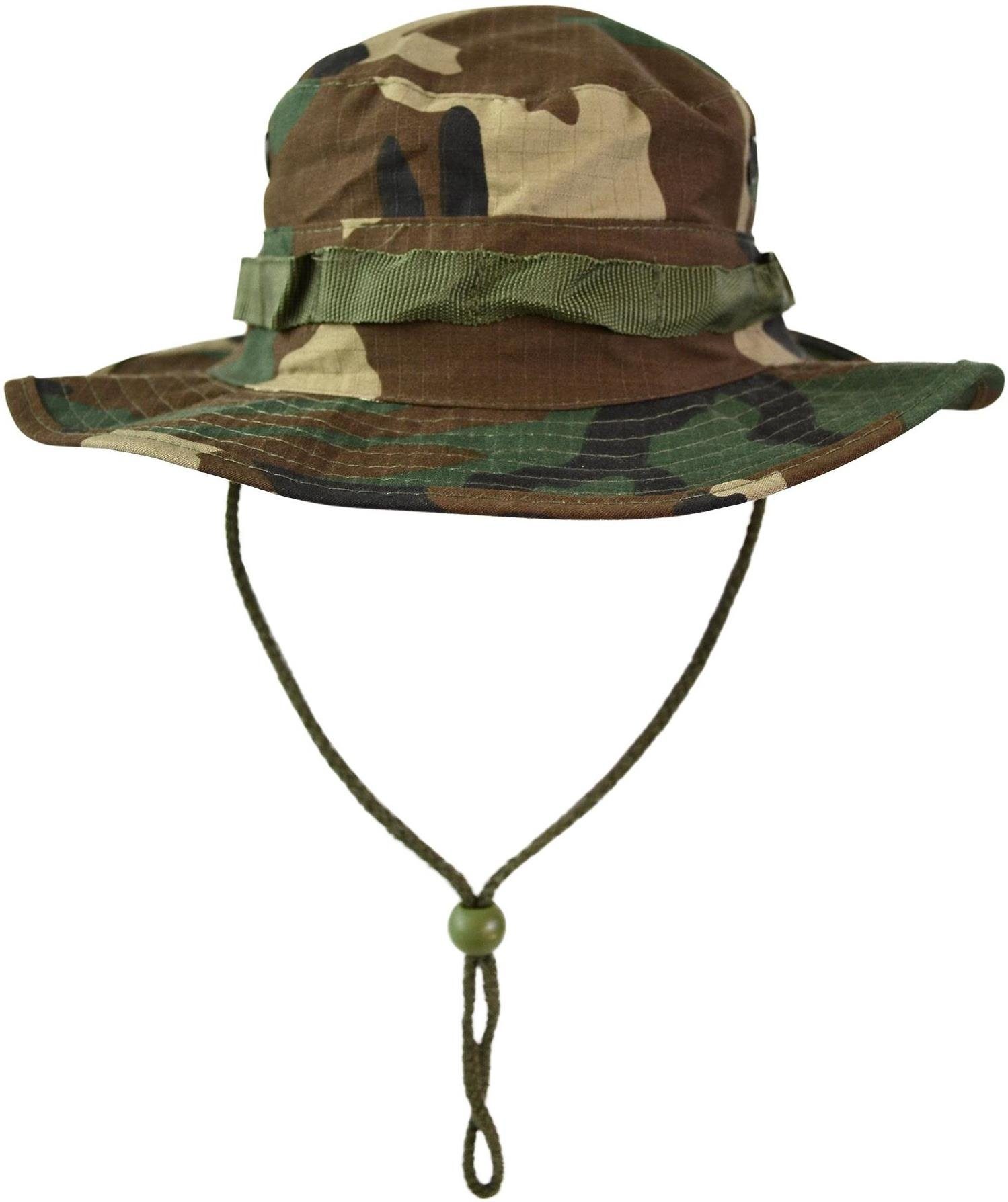 Boonie Hut Safari Boondock Army Sommenschutzhut Buschhut Sonnenhut Hat Woodland Outdoorhut Mütze normani