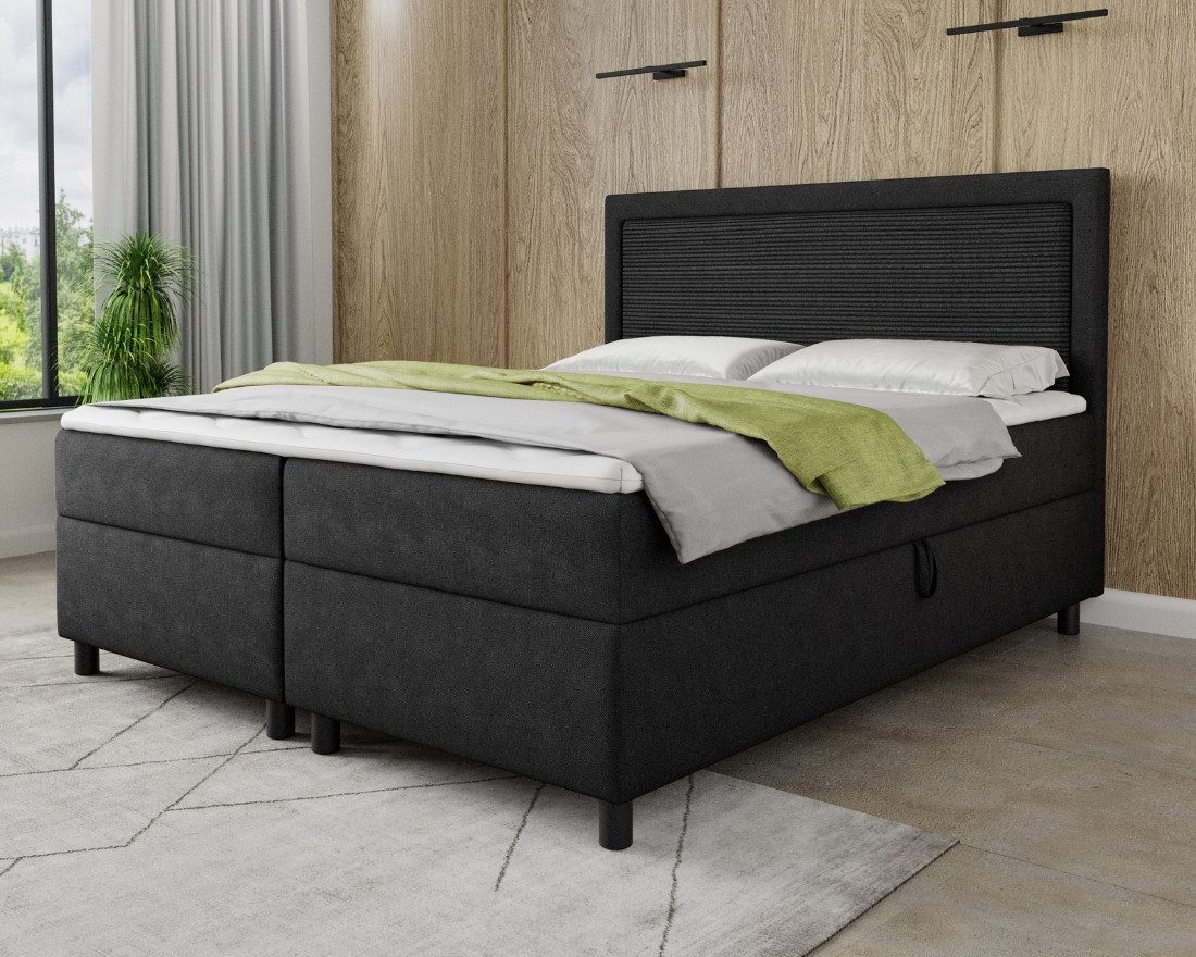 Deine Möbel 24 Boxspringbett JOHN Polsterbett günstig online kaufen