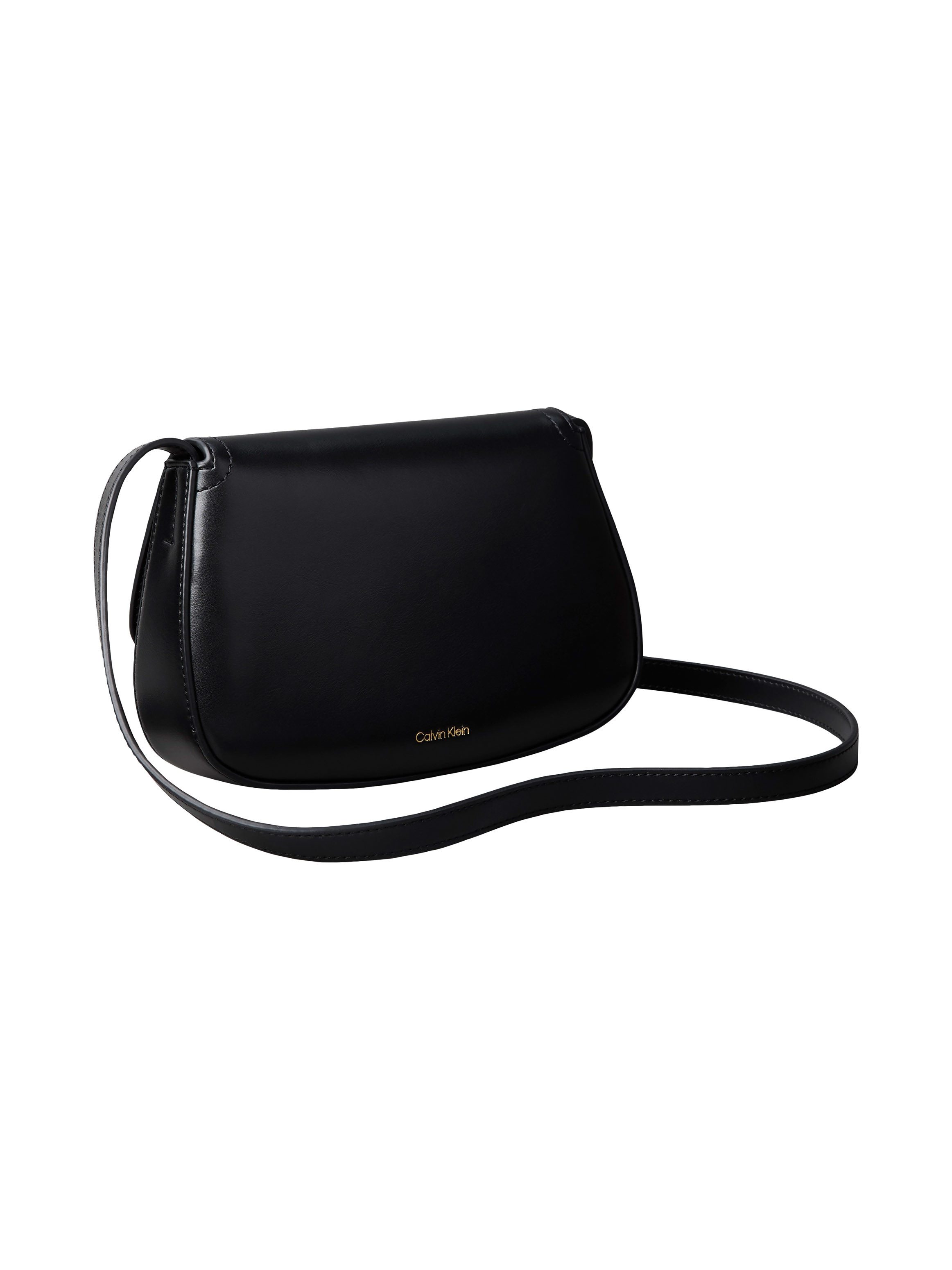 Calvin Klein Umhängetasche CK FLAP CAMERA BAG, Damen Schultertasche, Abendtasche mit CK-Logo