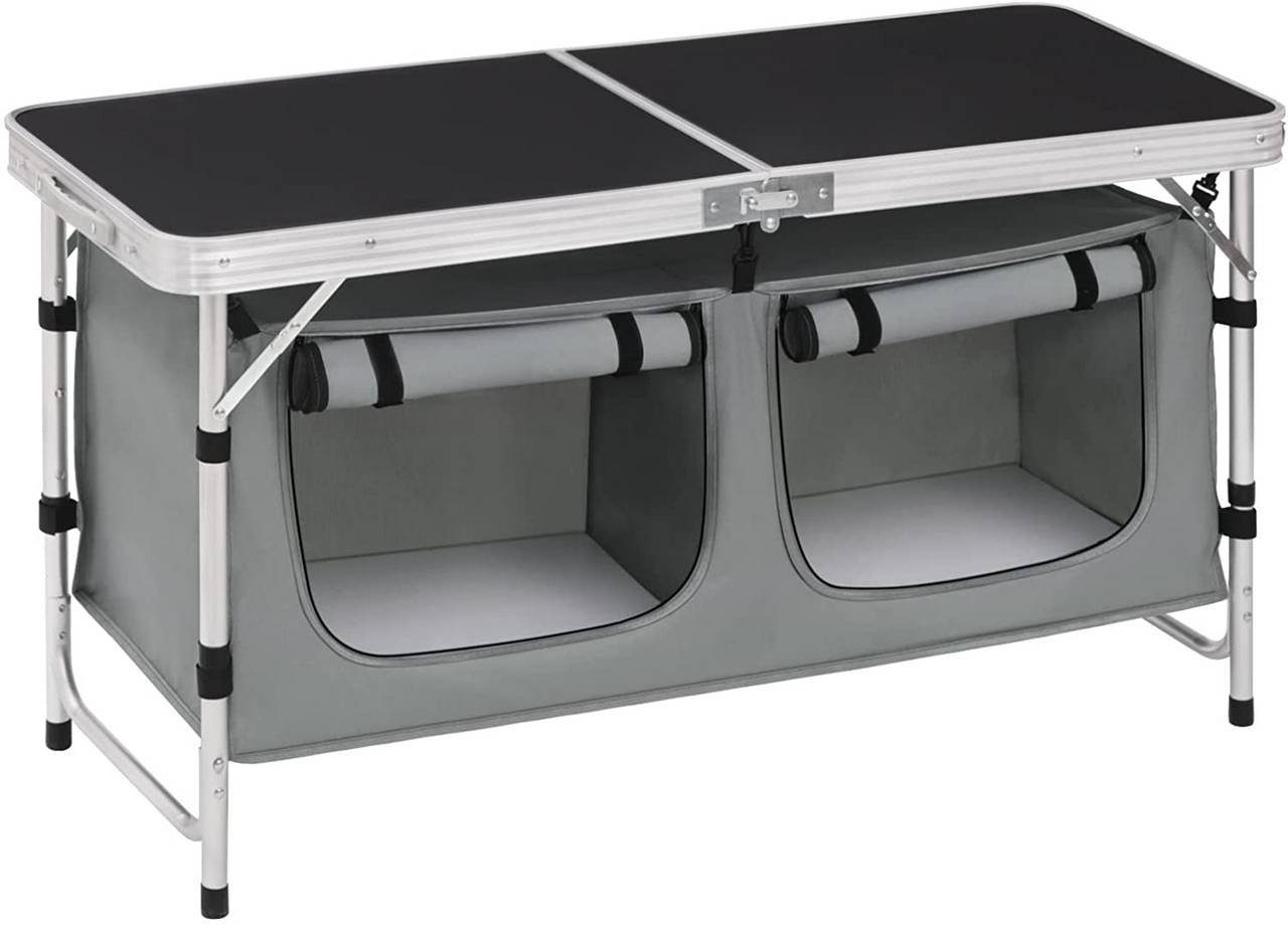 Woltu Campingtisch, Höhenverstellbar mit Stauraum, Outdoor günstig online kaufen