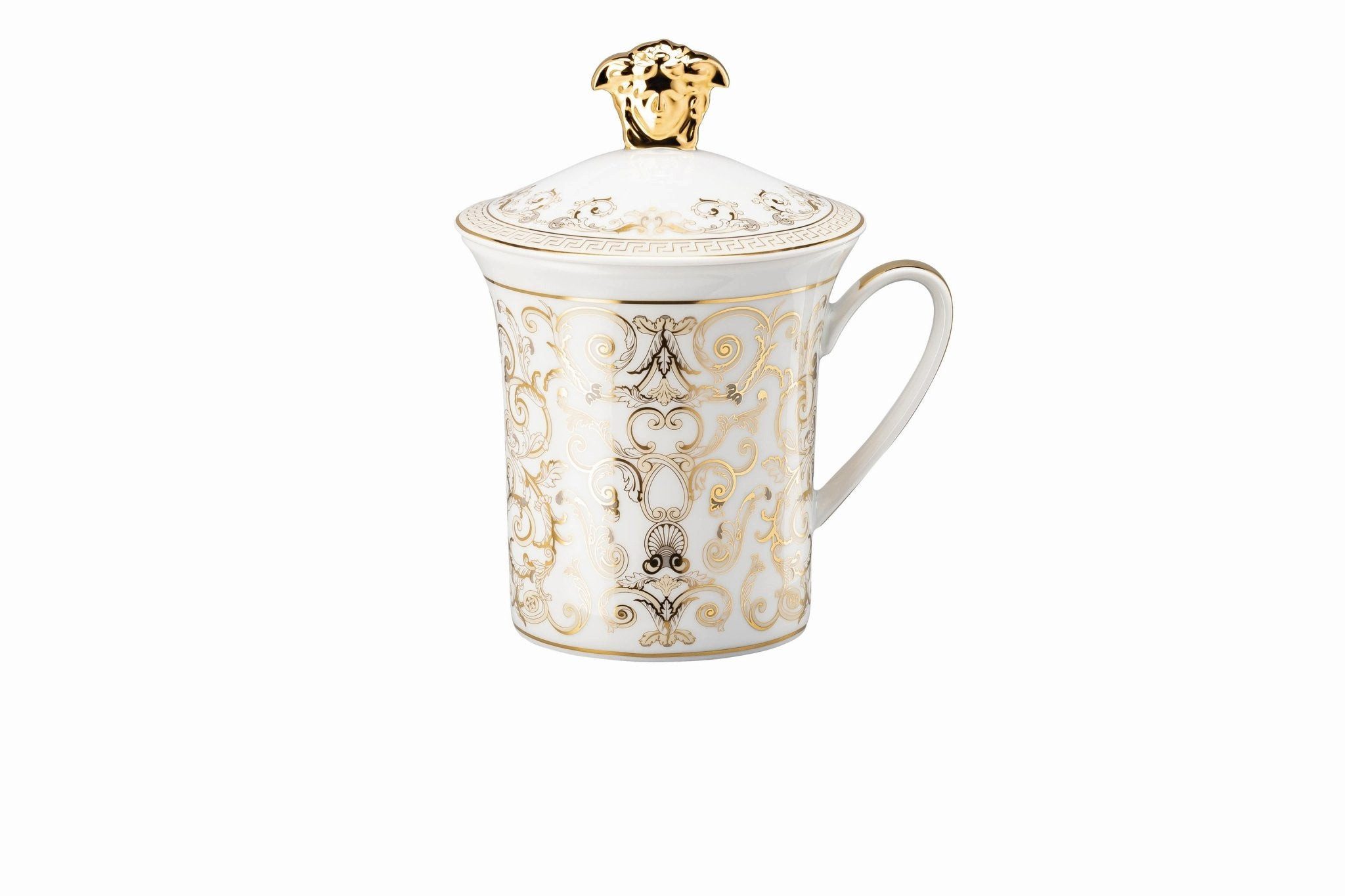 Rosenthal meets Versace Dekobecher Rosenthal Versace 30 Jahre - Becher mit Deckel 'Medusa Gala - 2014'