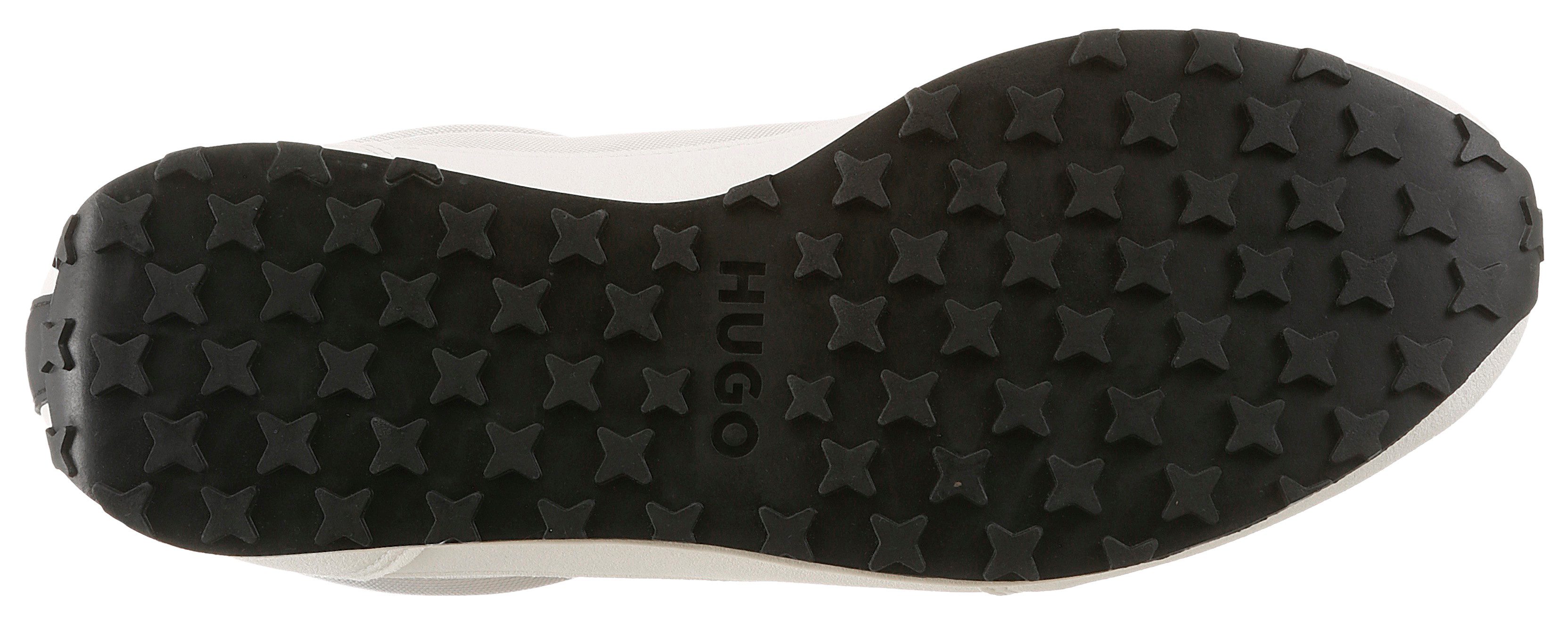 HUGO Blue Jared_runn Sneaker Schnürschuh, Halbschuh, Freizeitsneaker mit leichter Laufsohle