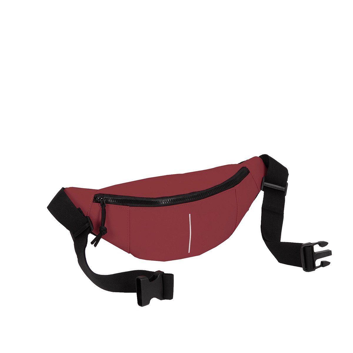 NEW REBELS Bauchtasche Waistbag, Crossbag, Gürteltasche, Mart Brooklyn, wasserabweisendes Planenmaterial, bordeaux