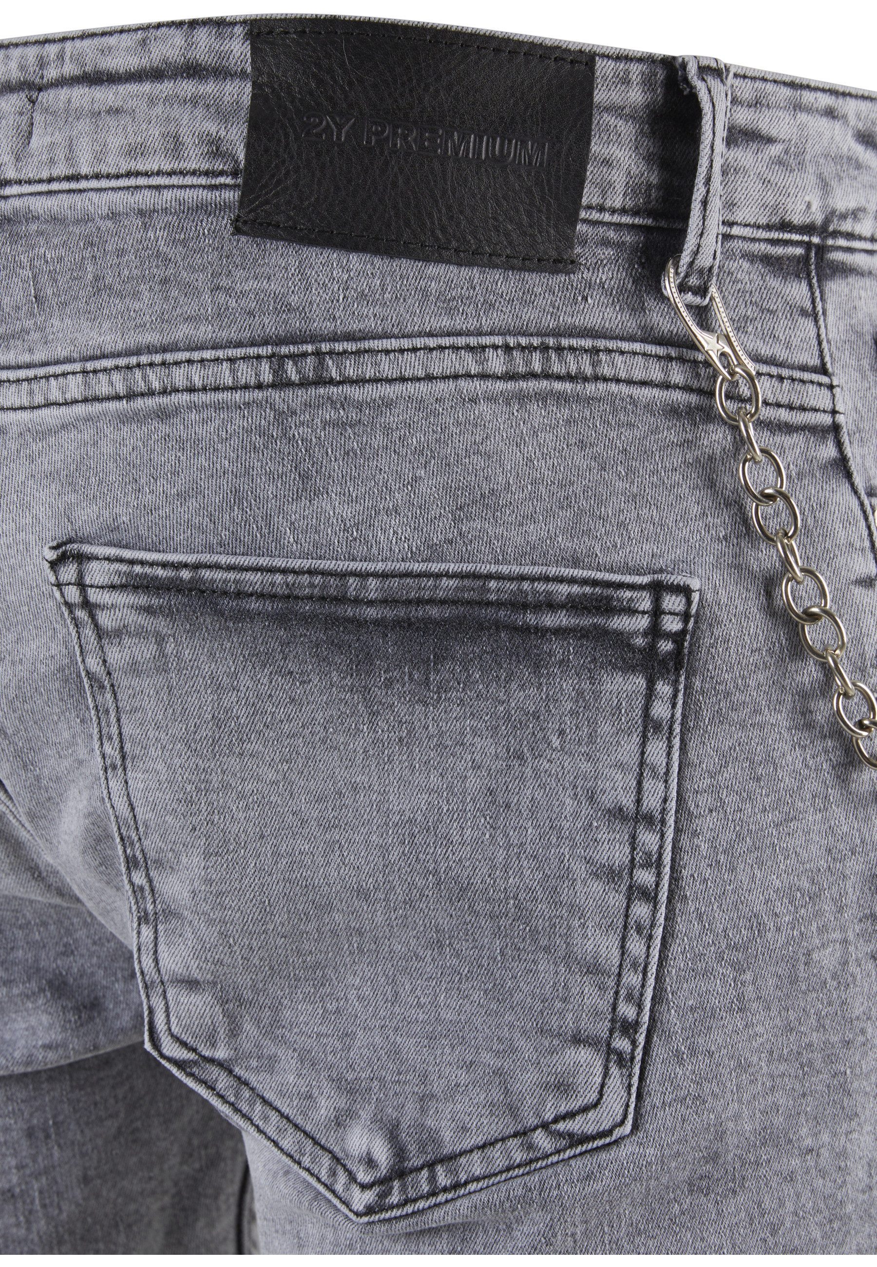 2Y Premium Shorts 2Y Premium Herren 2Y Jeans Shorts (1-tlg)