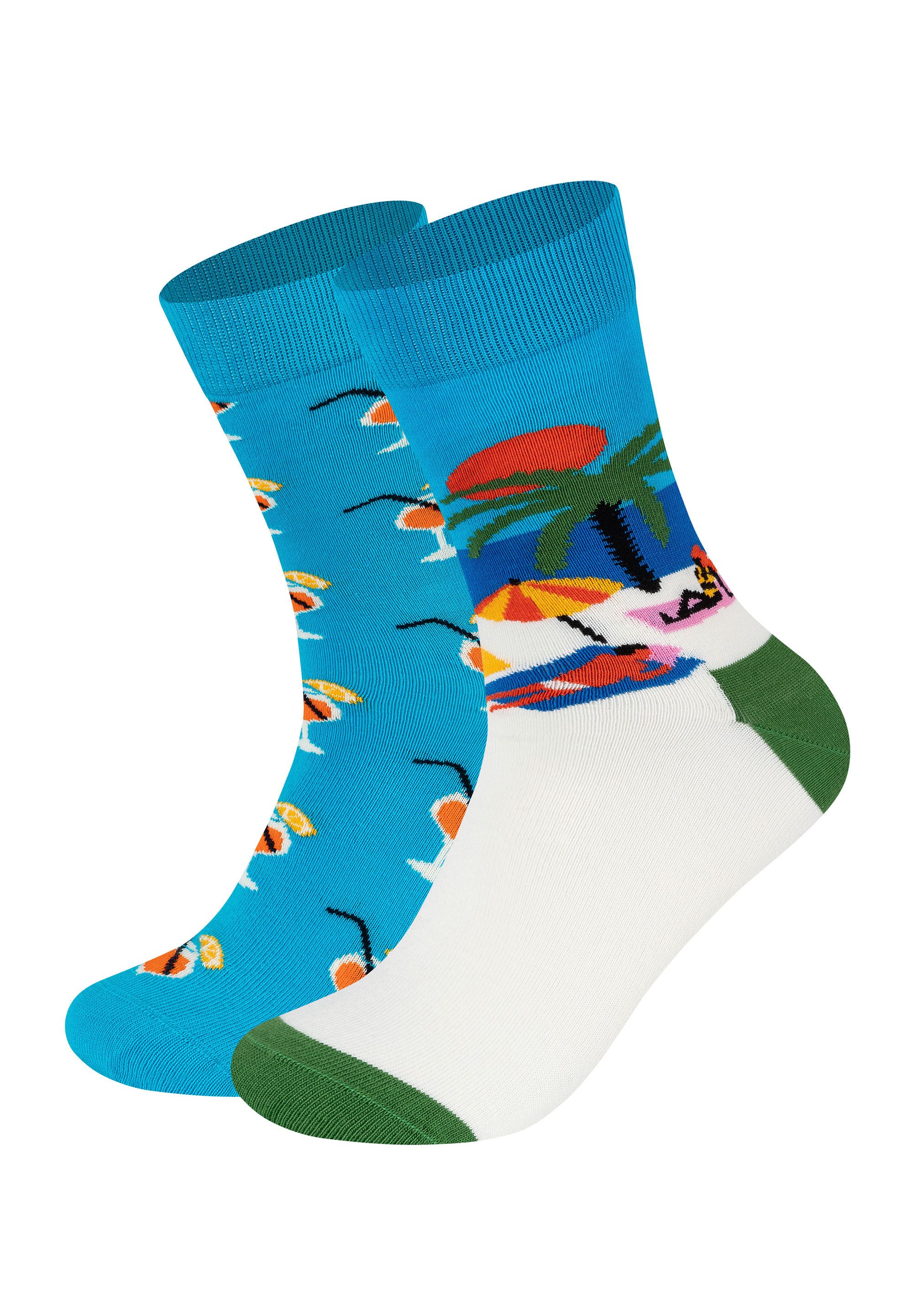Happy Socks Basicsocken Summer Vibe Socks aus weicher Baumwolle