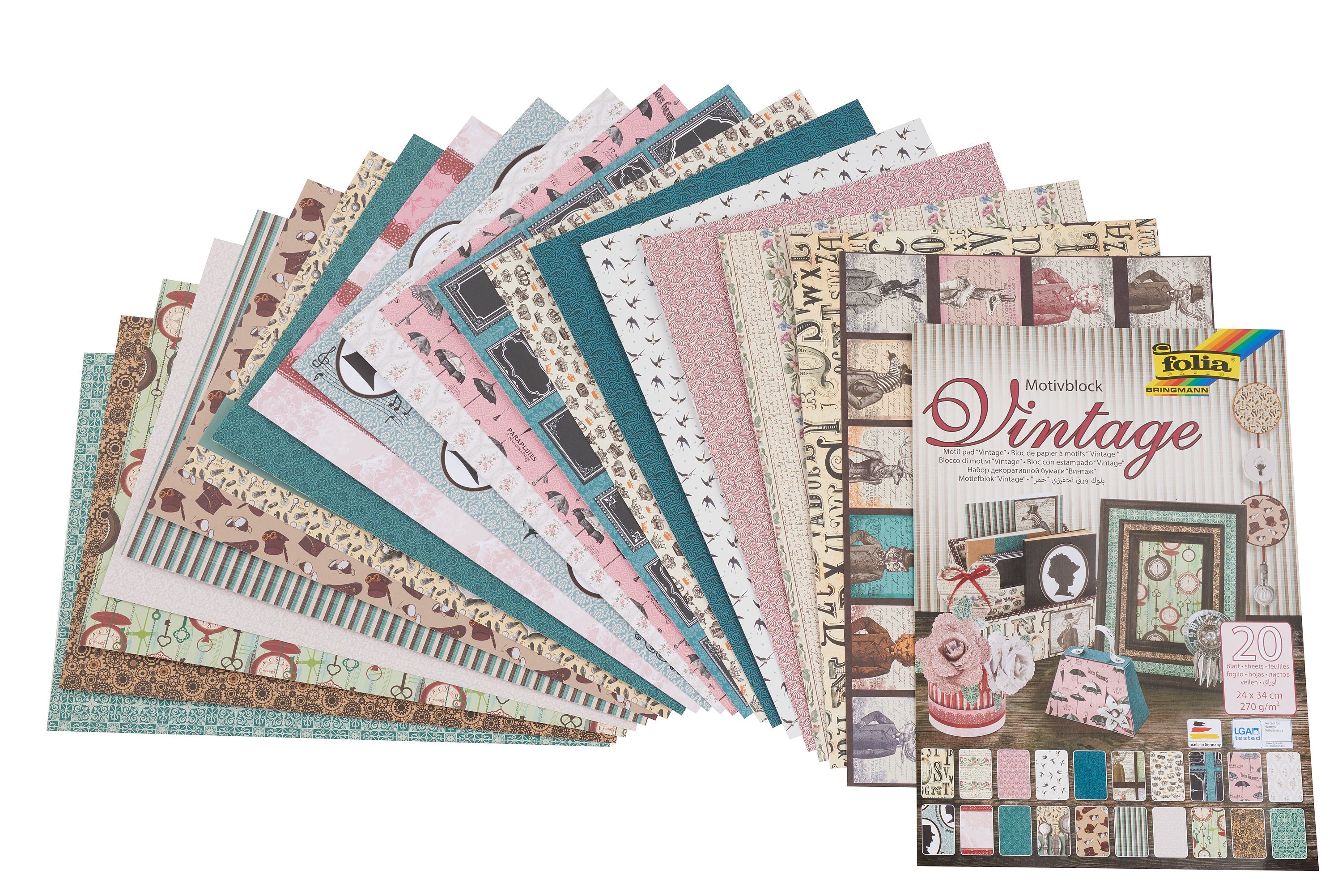 Motivpapier Vintage II