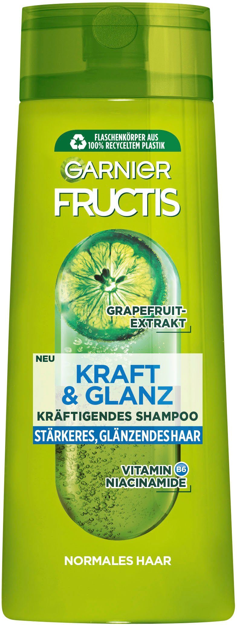 Shampoo, Kraft 6-tlg. Garnier GARNIER Glanz Fructis Set, & Haarshampoo