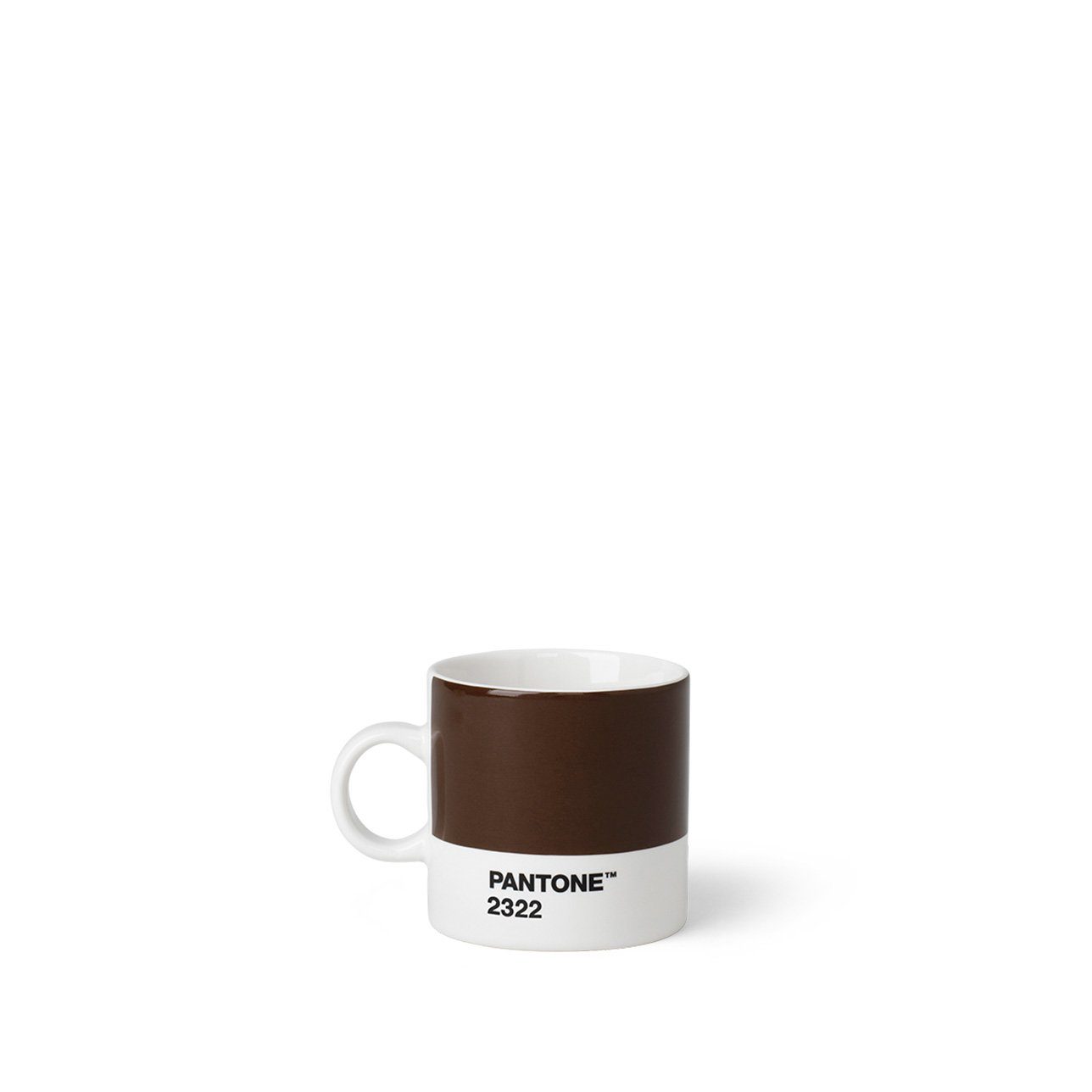 PANTONE Кофейный сервиз, Fine Bone, PANTONE Porzellan Espressotasse, dickwandig, spülmaschinenfest, 120ml