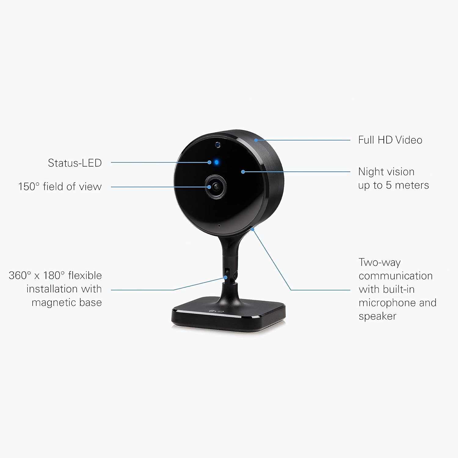 EVE Smart Home Kamera Eve Cam-Smarte Innenkamera