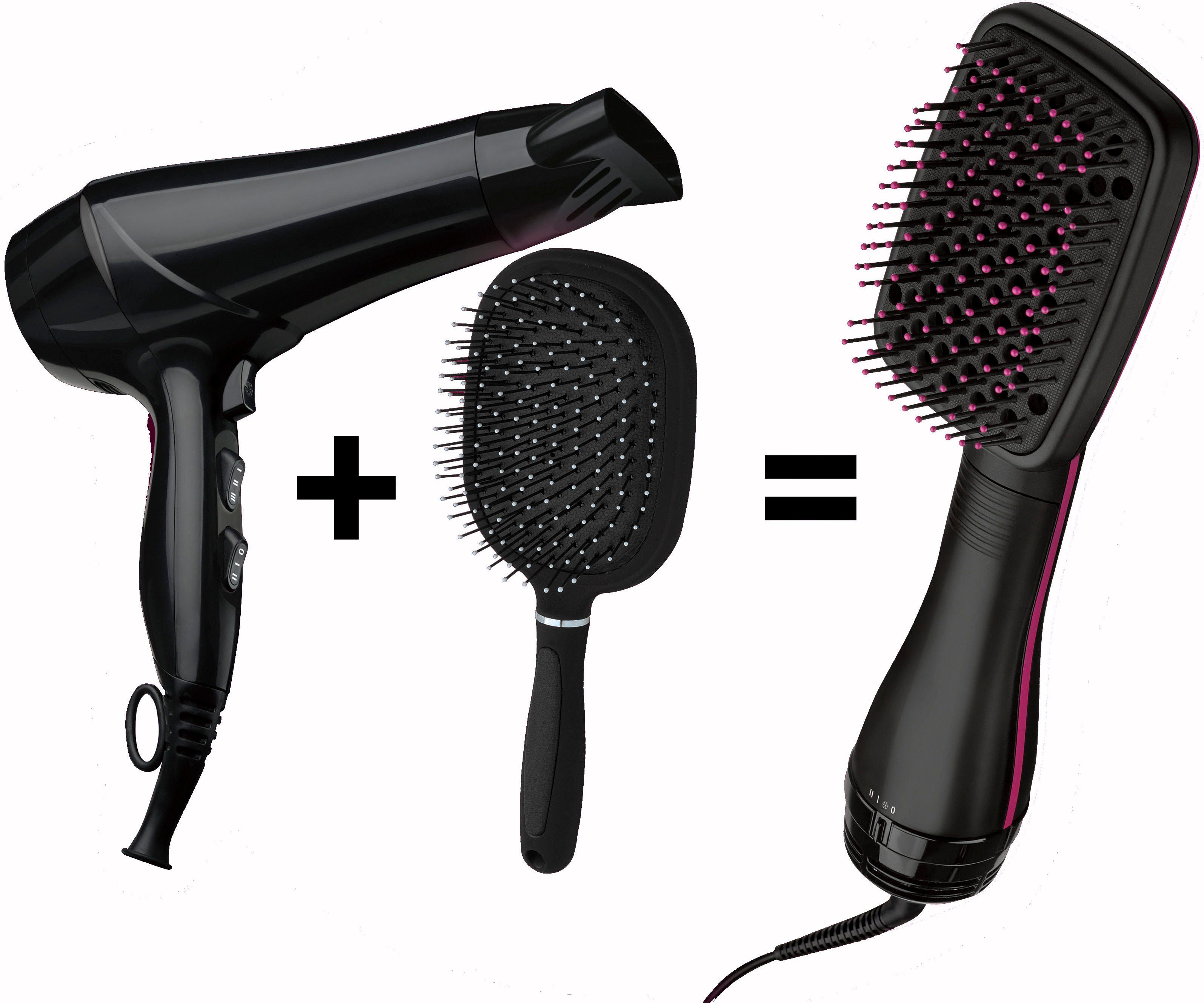 Revlon Haarglättbürste RVDR5212UK2, Salon One-Step Hair Dryer & Styler,  Ideal für mittellanges bis langes Haar. 4 Jahre Garantie