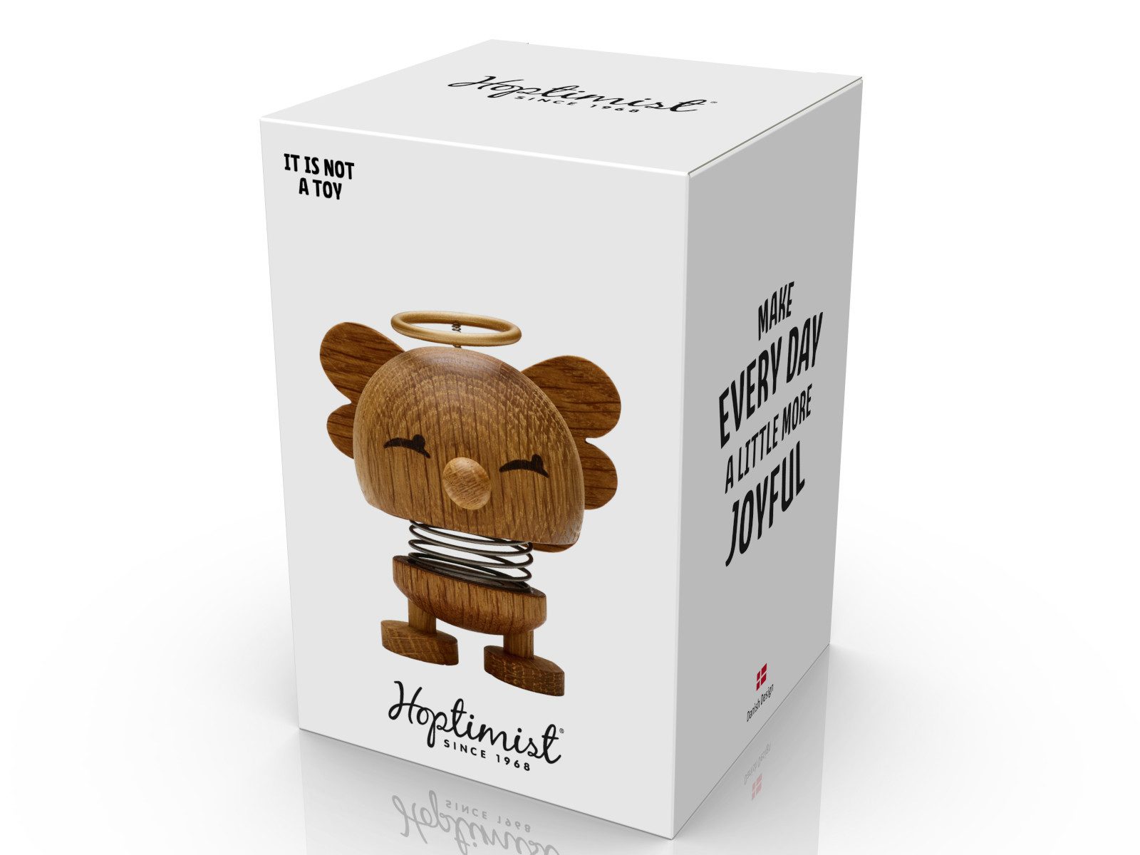 HOPTIMIST Dekofigur Angel Bimble S oak 7,4cm