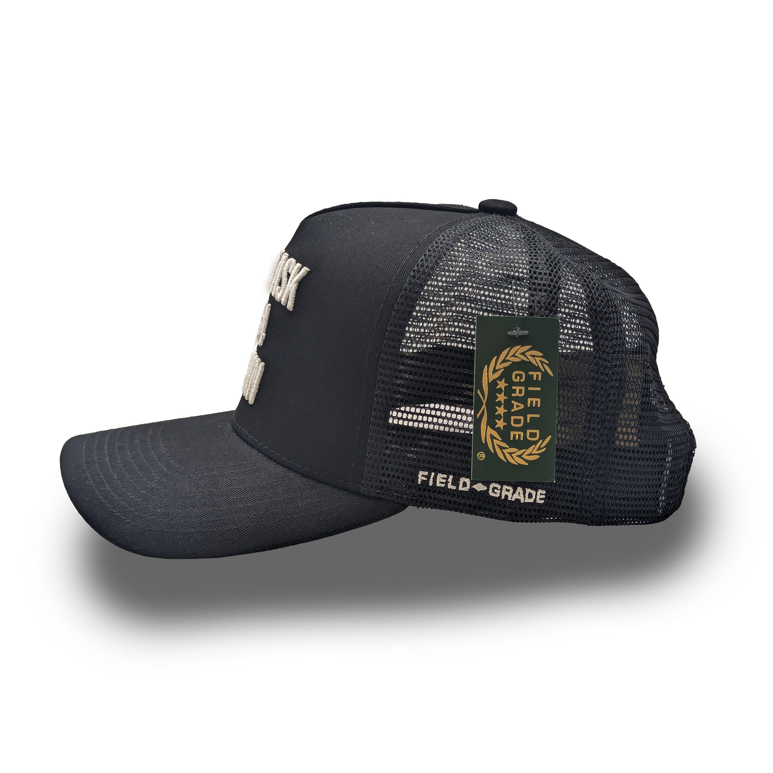 FIELD GRADE Trucker Cap Field Grade Don't Ask Trucker Cap Twill Mesh (Basecap, Meshcap, Trucker Kappe) – Bild 2 von 5