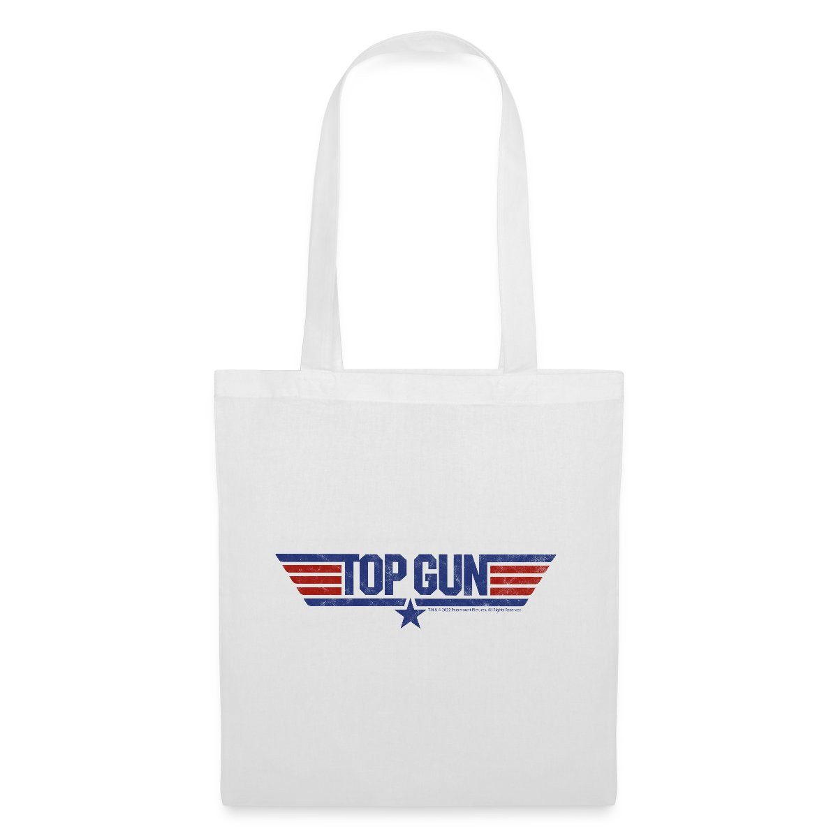Henkeltasche Top Gun Logo Stoffbeutel