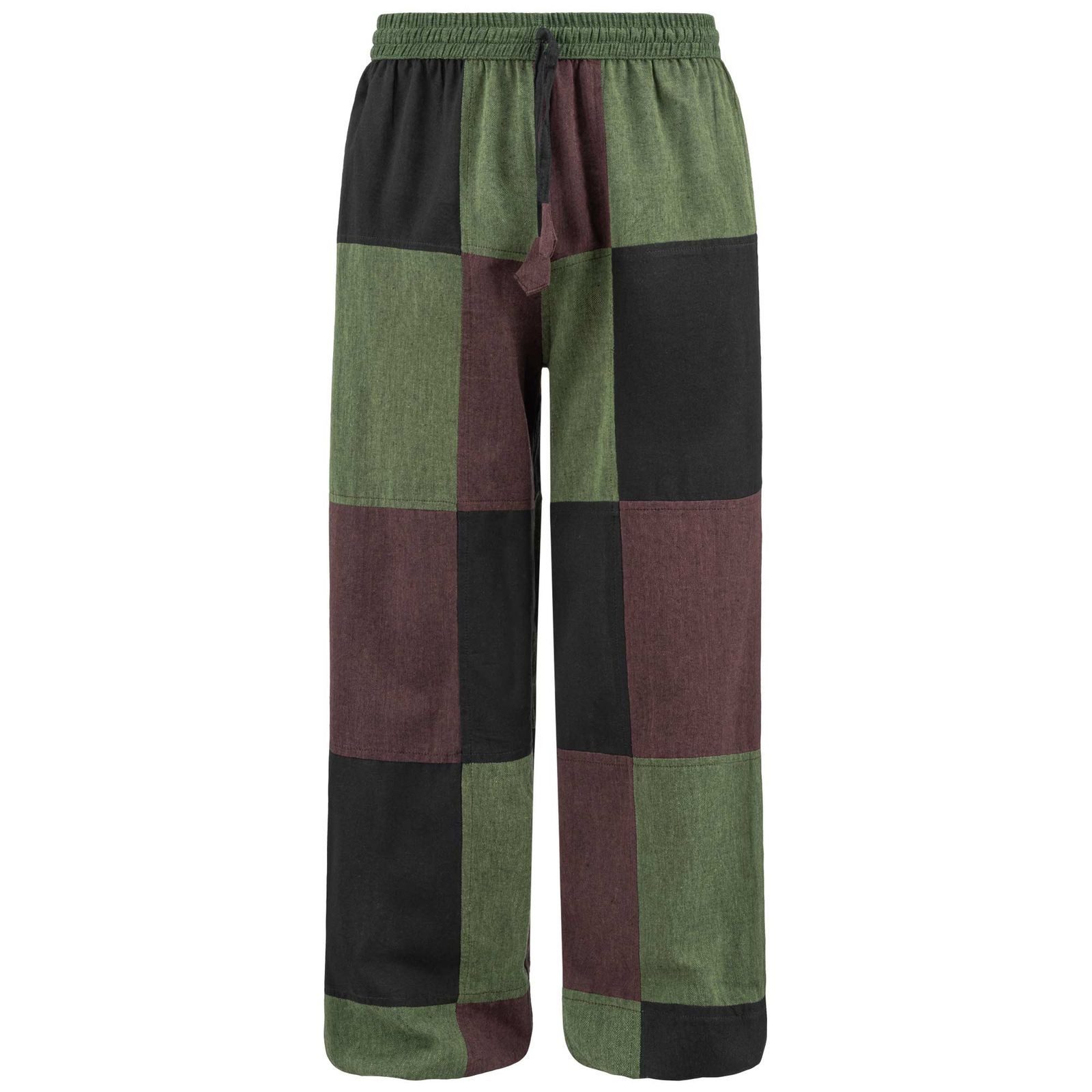 Homewearhose Kunst&Magie Bunt Patchwork Freizeit Hose -Unisex Hippiehose