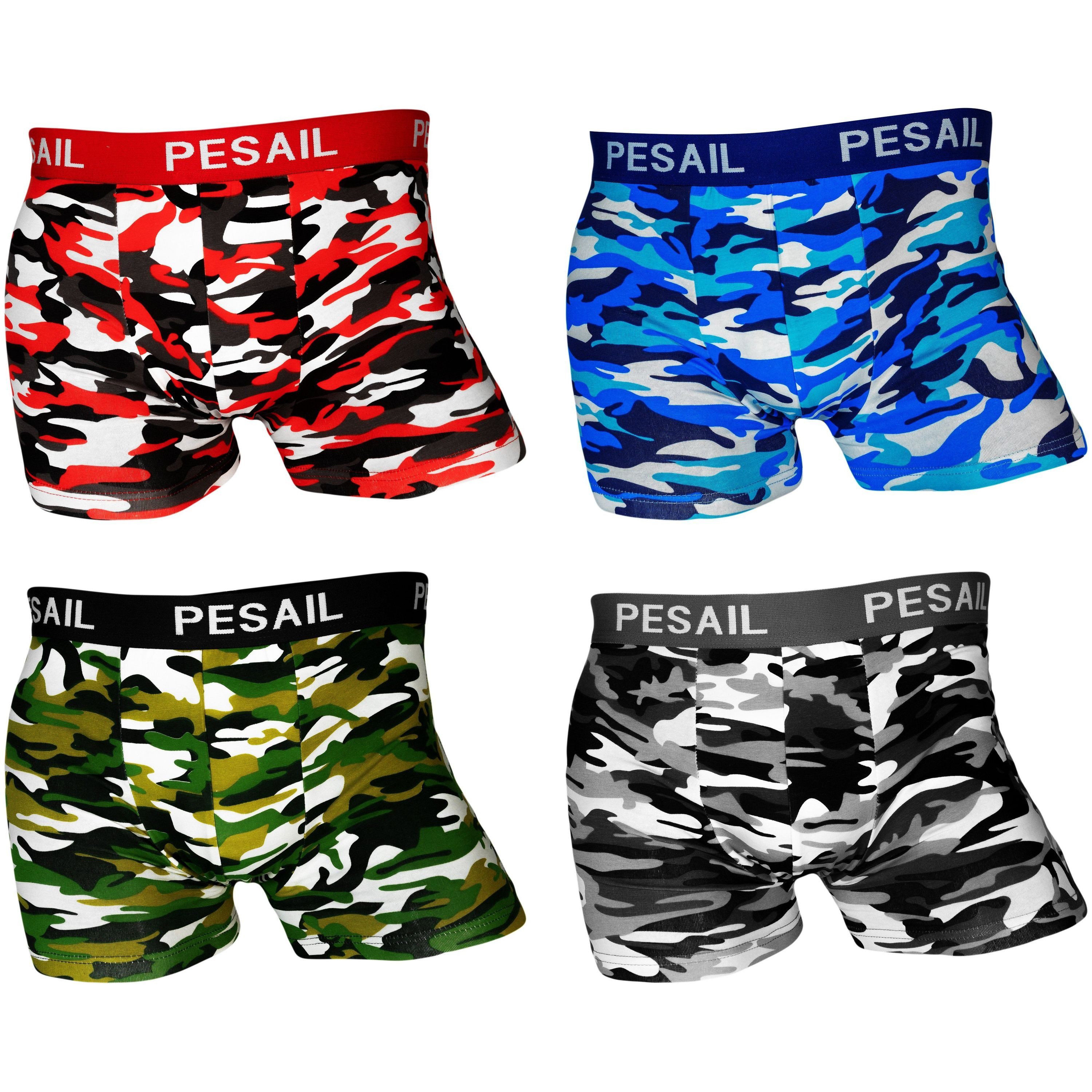 Boxershorts 5er - 10er Pack Herren Boxershorts Retroshorts Baumwolle Unterhose