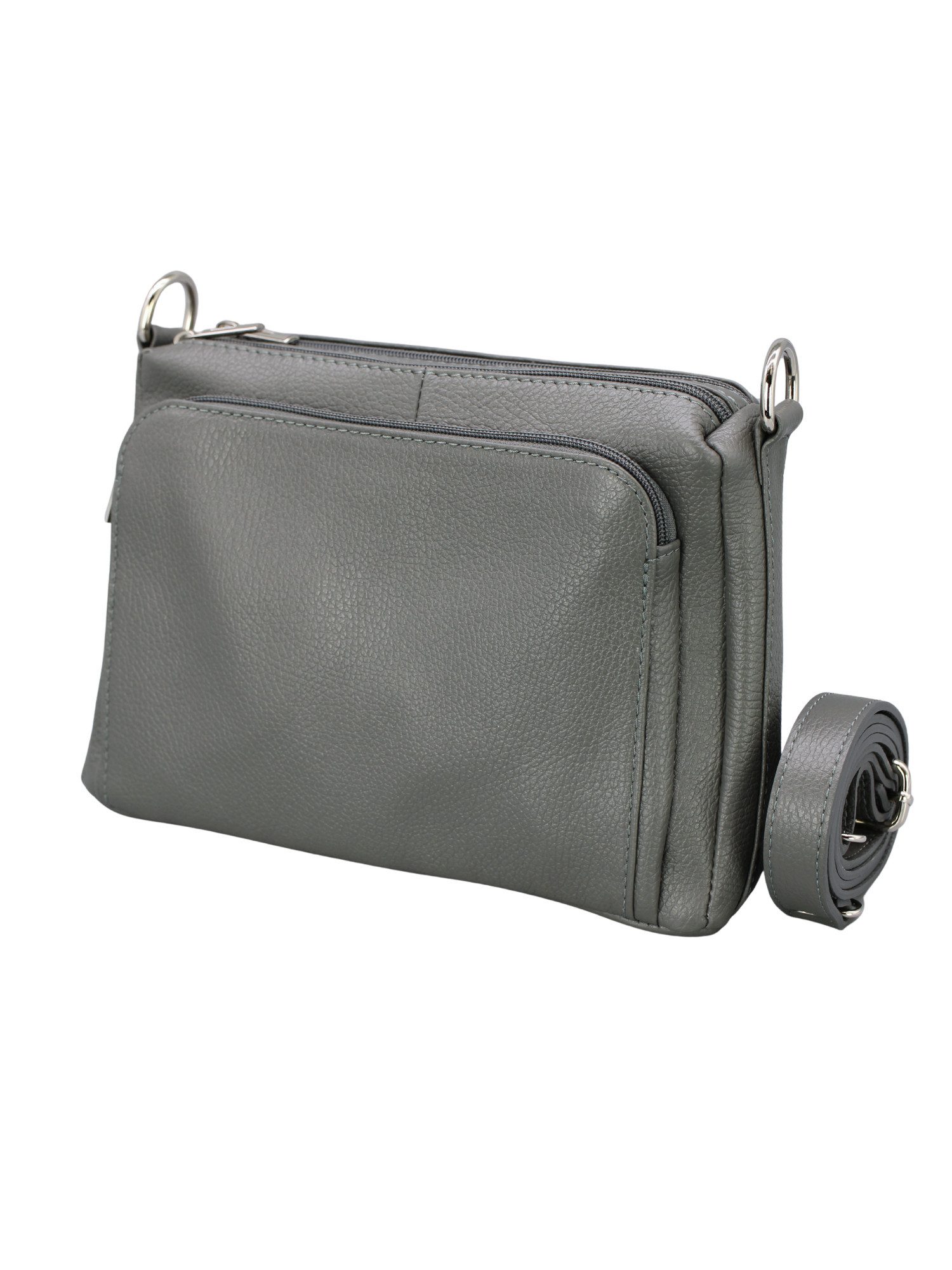 Adel Bags Schultertasche BECKY Umhängetasche für Damen, Schultertasche aus Echtleder (Einzelstück, verstellbarer Lederriemen), Handarbeit aus Italien