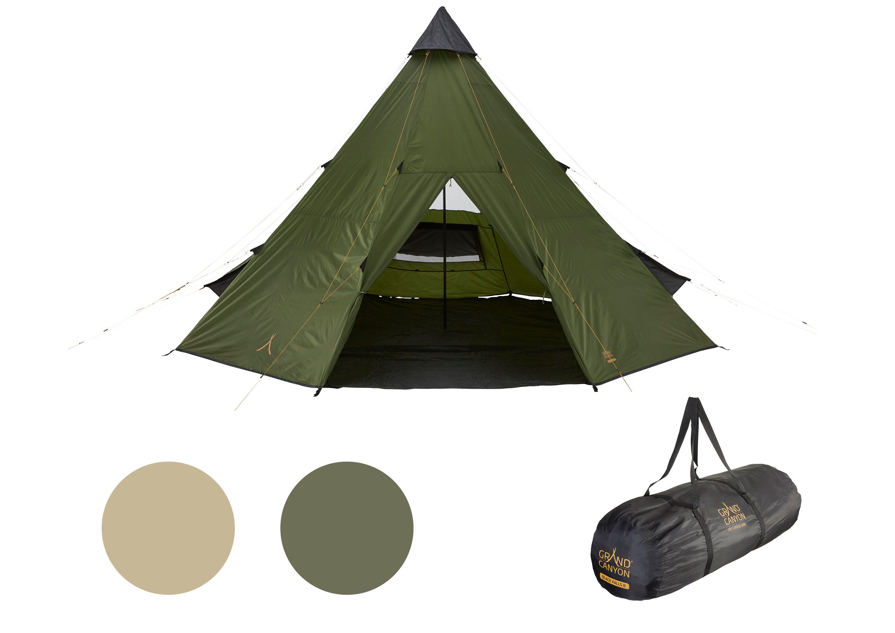 Tipi-Zelt BLACK FALLS 8