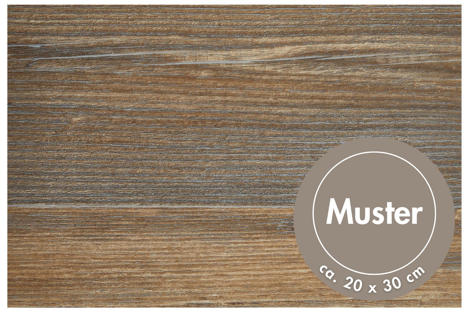 misento Vinylboden Prime in Landhausdielen-Optik, für Wohn-, Gewerbe- und Industriebereiche, PVC Bodenbelag Meterware 400 cm/500 cm breit, Stärke 2,9 mm