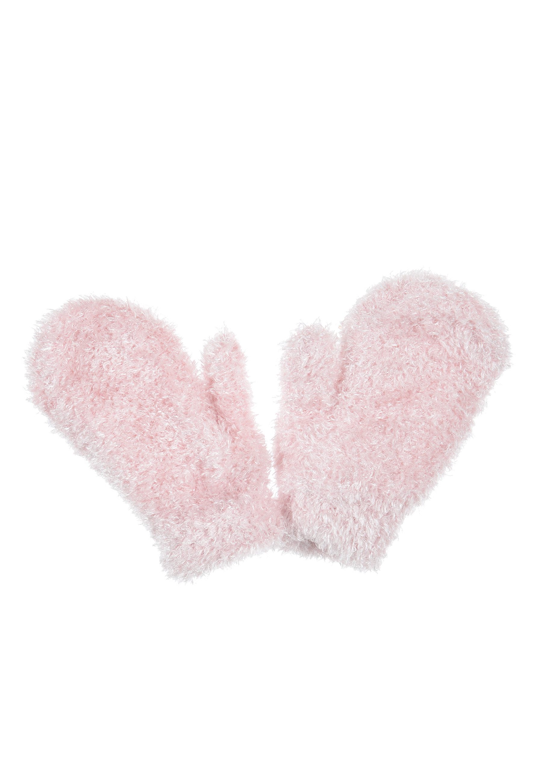 Disney Minnie Mouse Bommelmütze Mädchen Kinder Winter-Set 2 tlg. Mütze & Handschuhe (SET)