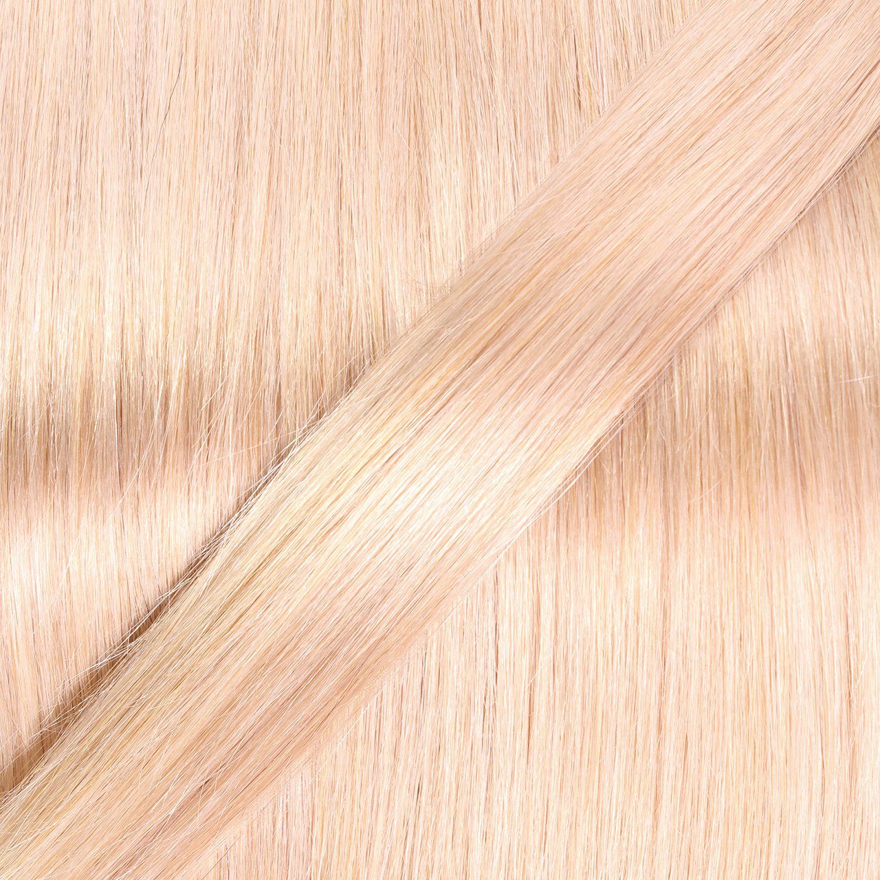 hair2heart Echthaar-Extension Volumen Clip Extensions 30cm #9/31 Lichtblond Gold-Asch