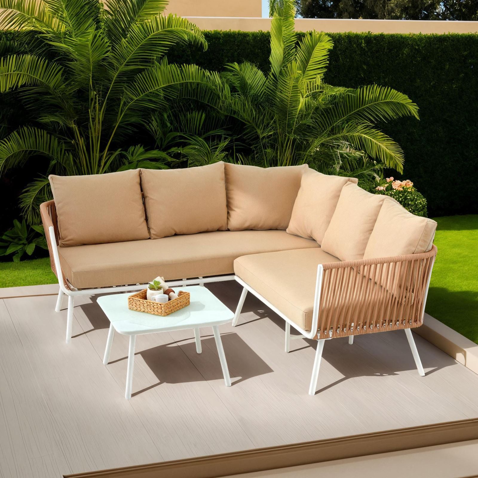 IDIMEX Gartenlounge-Set JAKARTA, Balkon Lounge Set günstig online kaufen