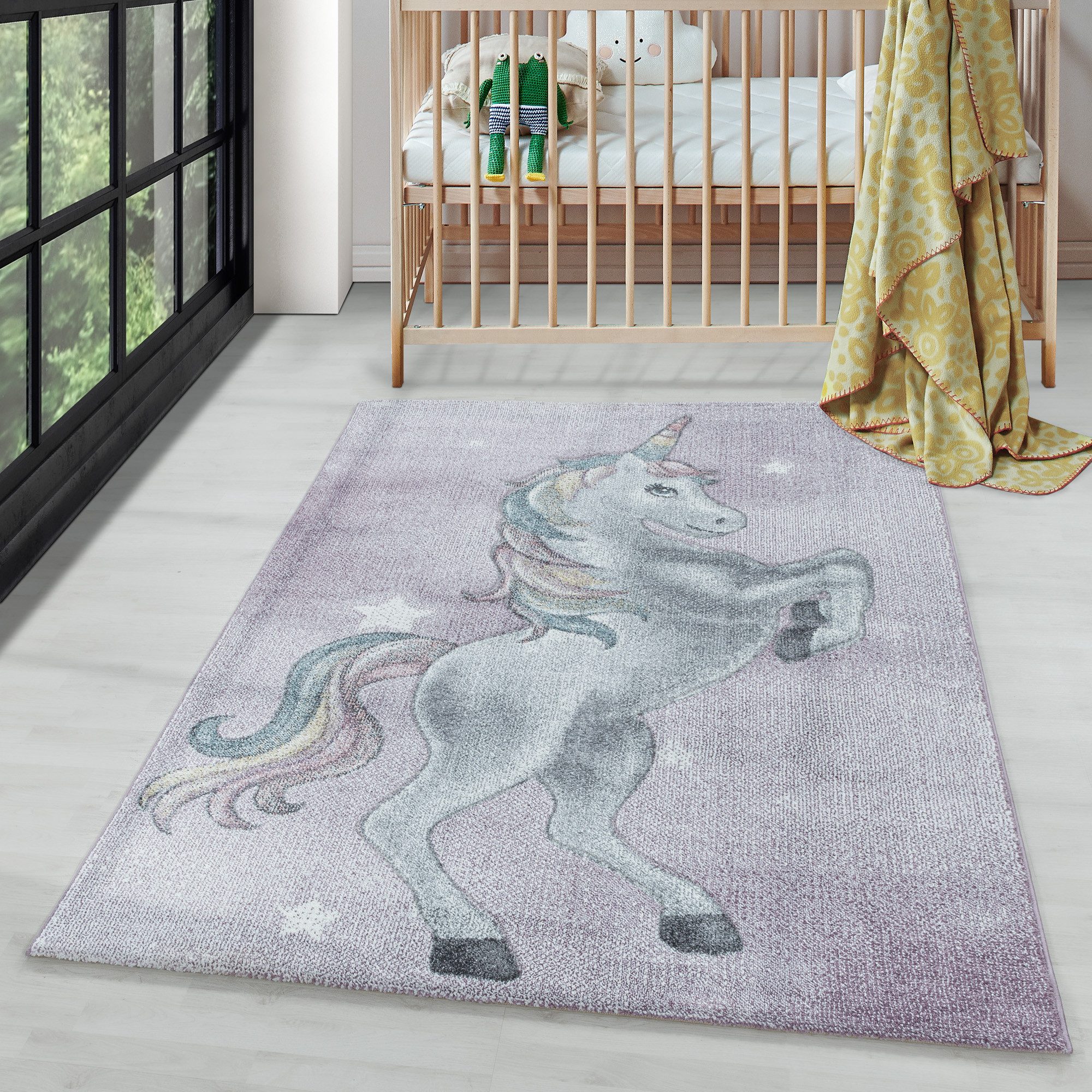 Carpettex Kinderteppich Einhorn-Design, Läufer, Höhe: 11 günstig online kaufen