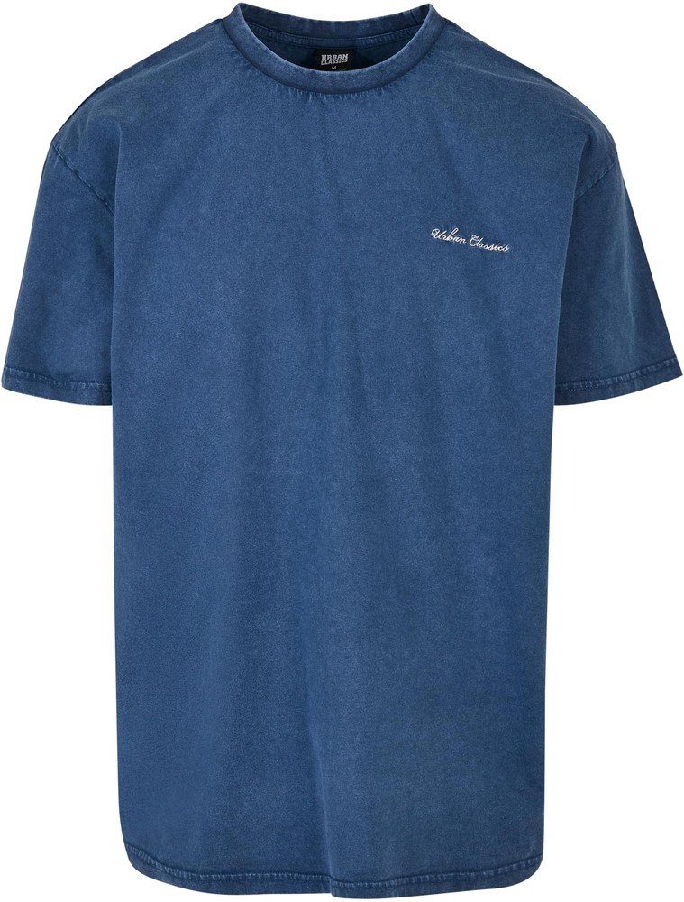 Rundhalsshirt Oversized Small Embroidery Tee Männer T-Shirt