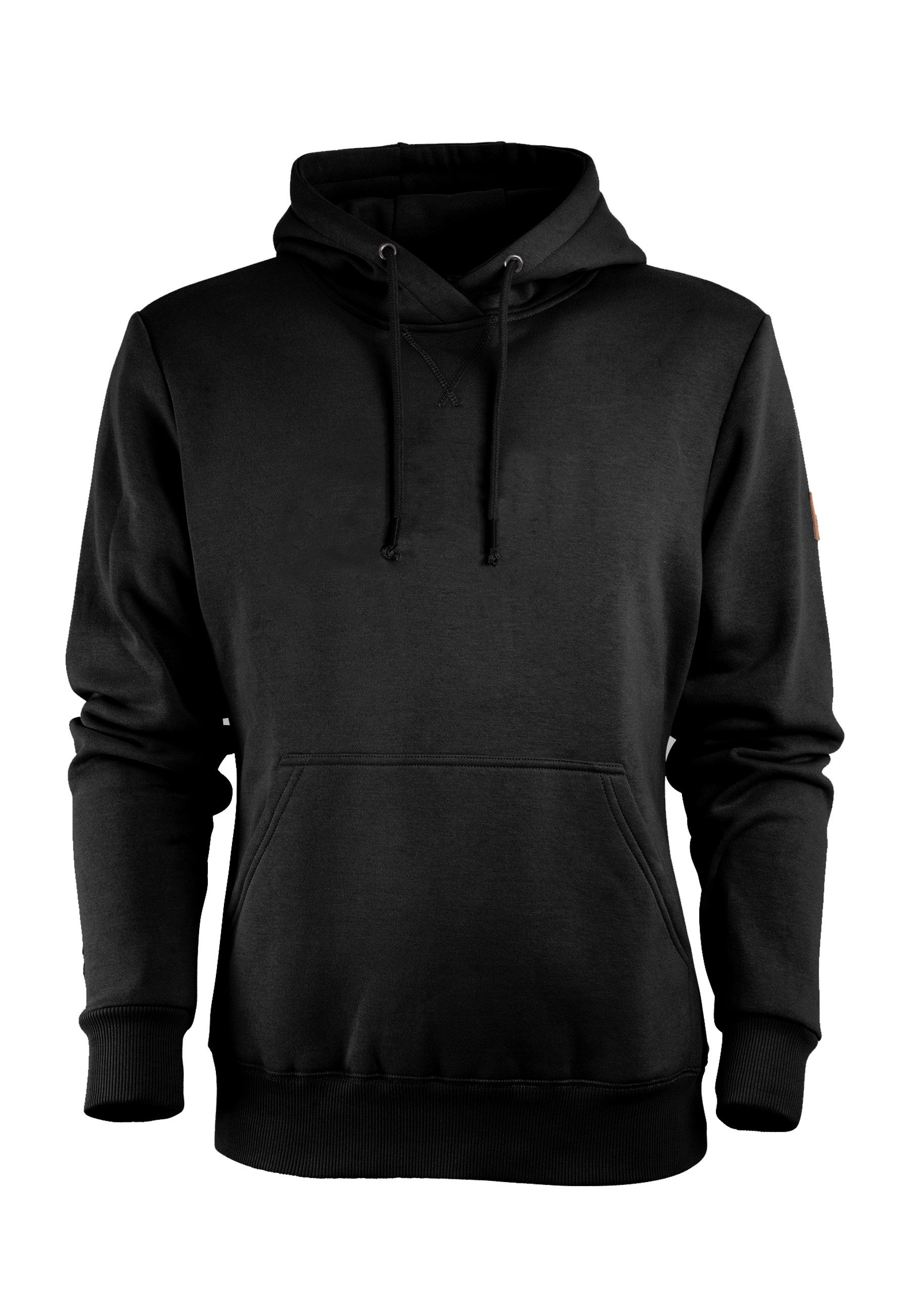 FORSBERG Sweatshirt einfarbiger Hoodie