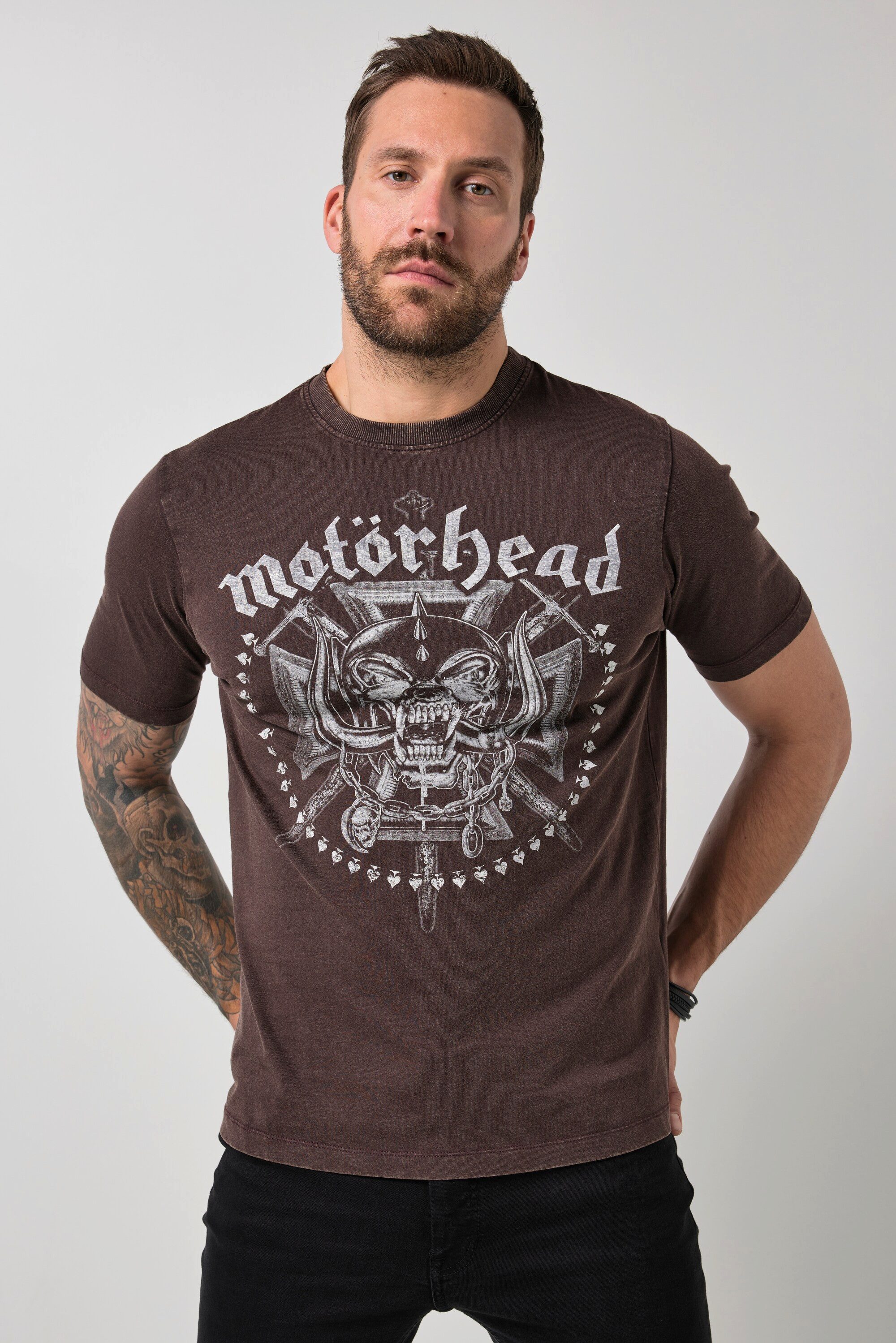 JP1880 T-Shirt JP1880 T-Shirt Halbarm Bandshirt Motörhead