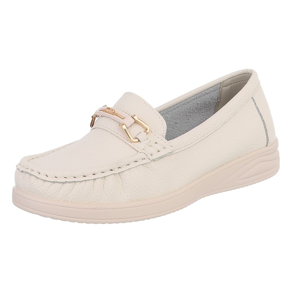 Ital-Design Komfortabler Schuh mit profilierter Sohle für Damen Slipper (91261532) ultraleichte und komfortable Sohle