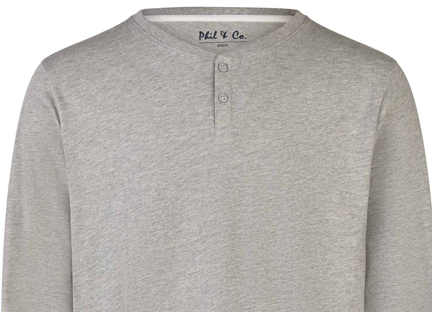 Phil & Co. Schlafanzug Easy Sleep (Set, 2 tlg., 2-teilig) Herren Schlafanzug Pyjama lang Baumwolle geknöpft