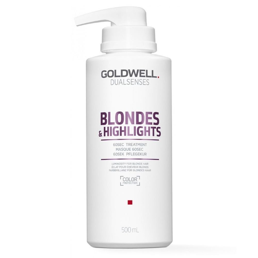 500ml Dualsenses Treatment & Highlights Blondes Goldwell 60sec Haarmaske