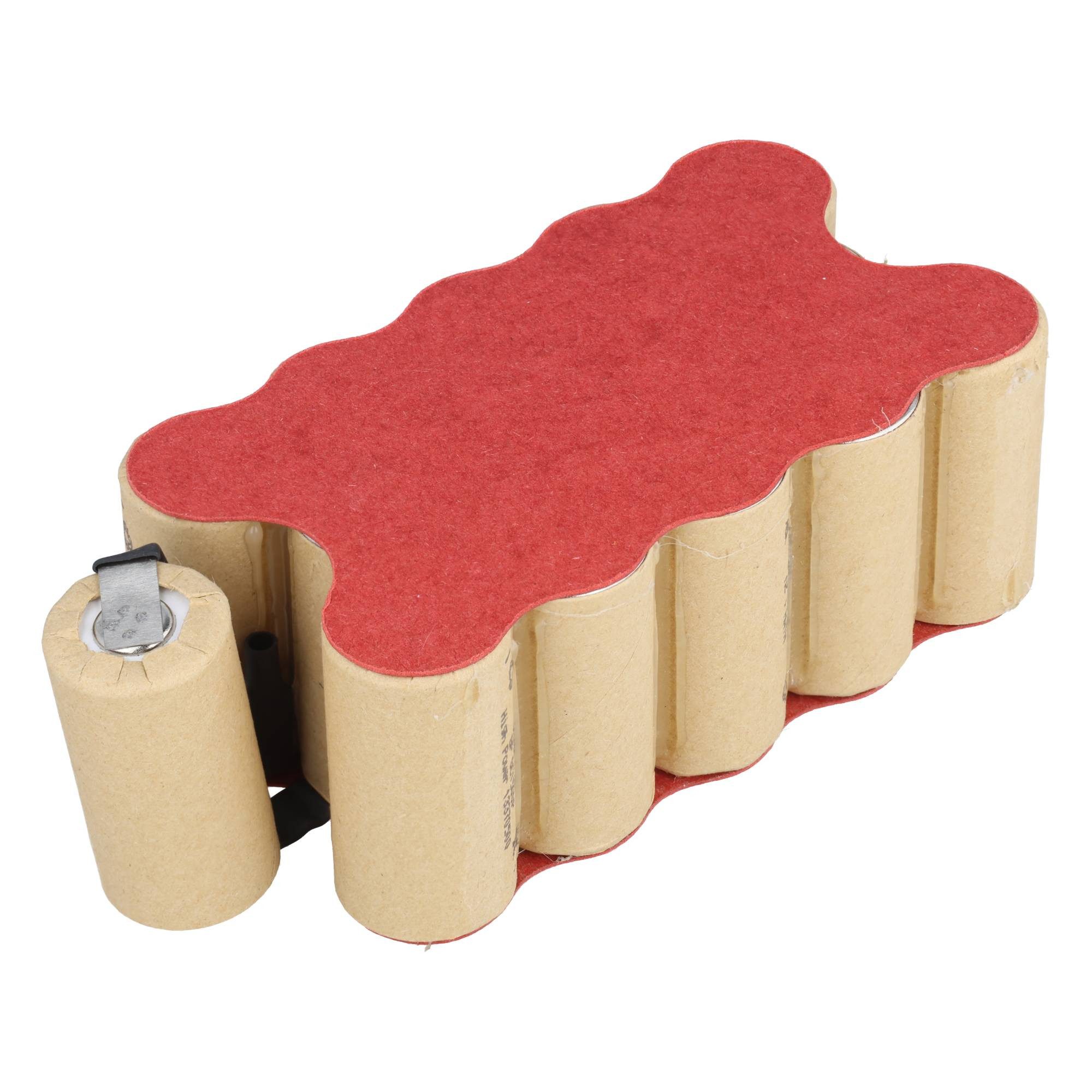 AccuCell Einsatz für Werkzeugakku NiMH 18V 1,5Ah zum Selbsteinbau passend für Akku 1500 mAh (18,0 V)