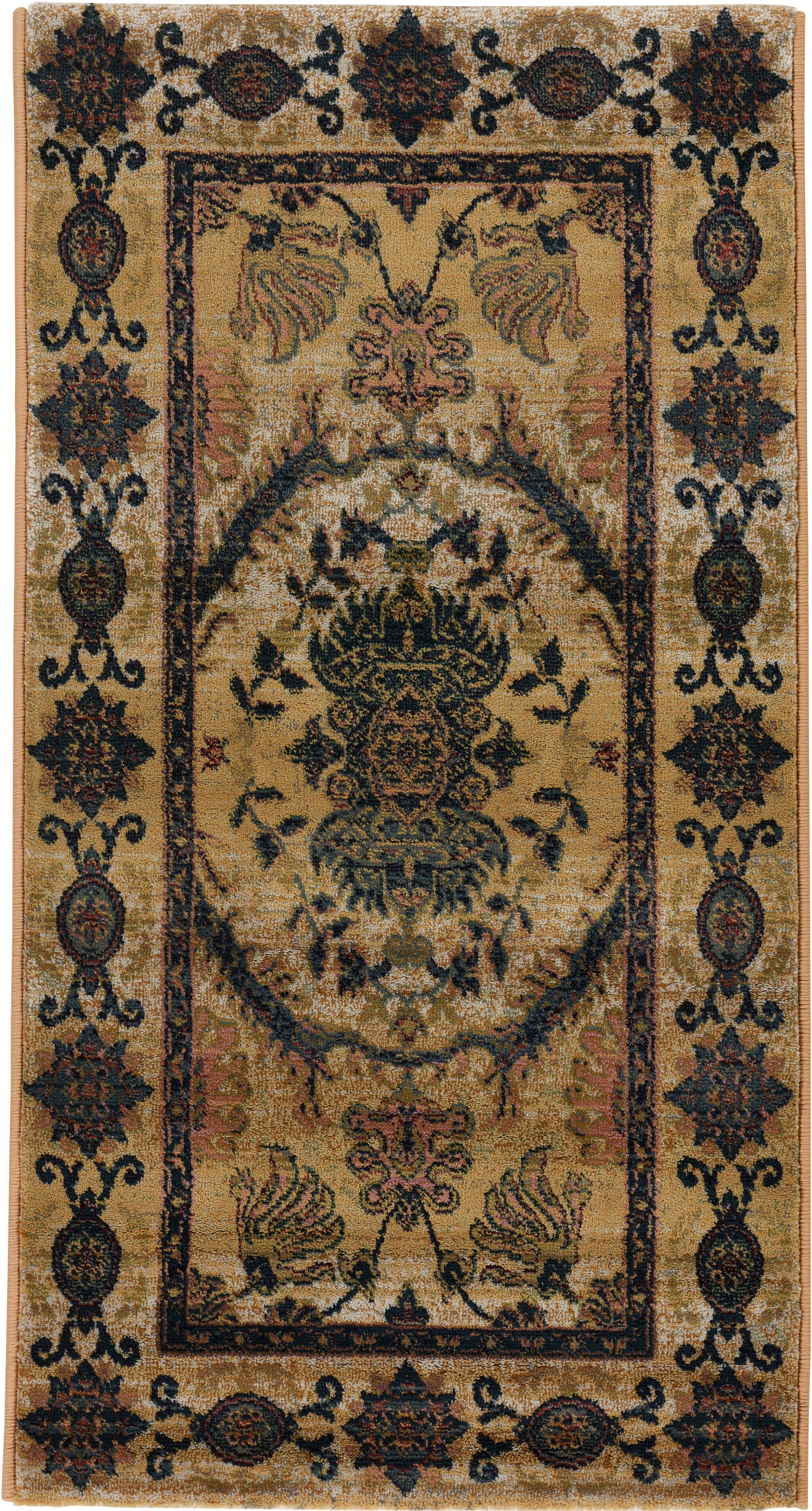 THEKO Teppich Gabiro 3070, rechteckig, Höhe: 10 mm, Kurzflor, klassisches Design, ideal im Wohnzimmer & Schlafzimmer