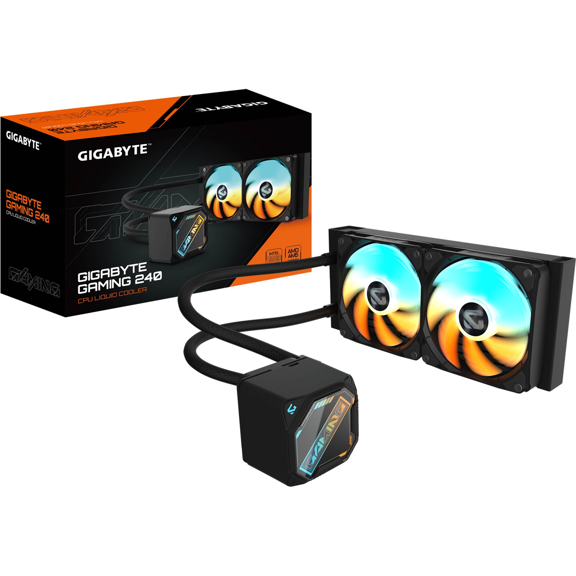 Gigabyte Wasserkühlung GIGABYTE GAMING 240, Wasserkühlung