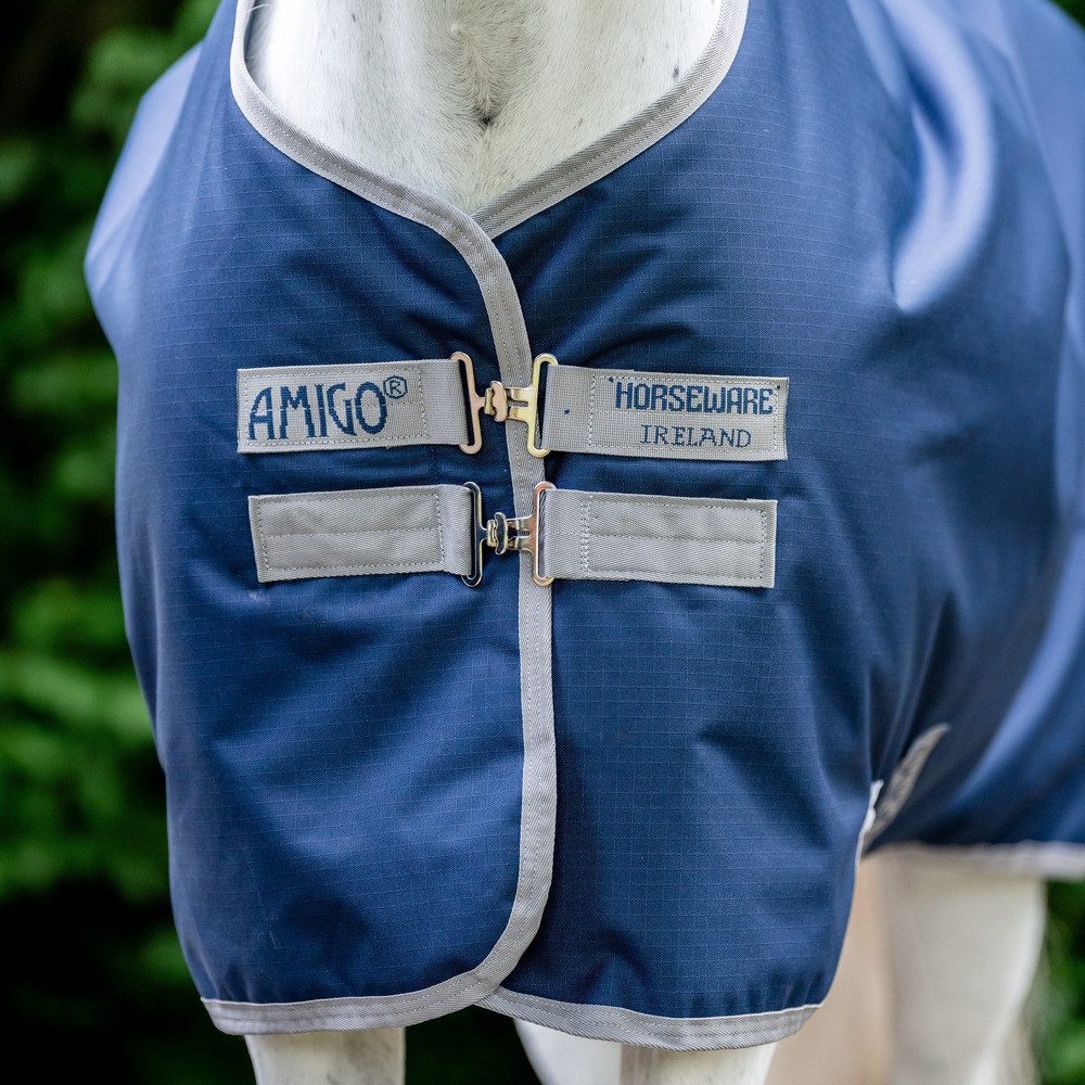 Horseware Pferde-Regendecke Horseware Amigo Ripstop 900D Fleece Lined Original 50g