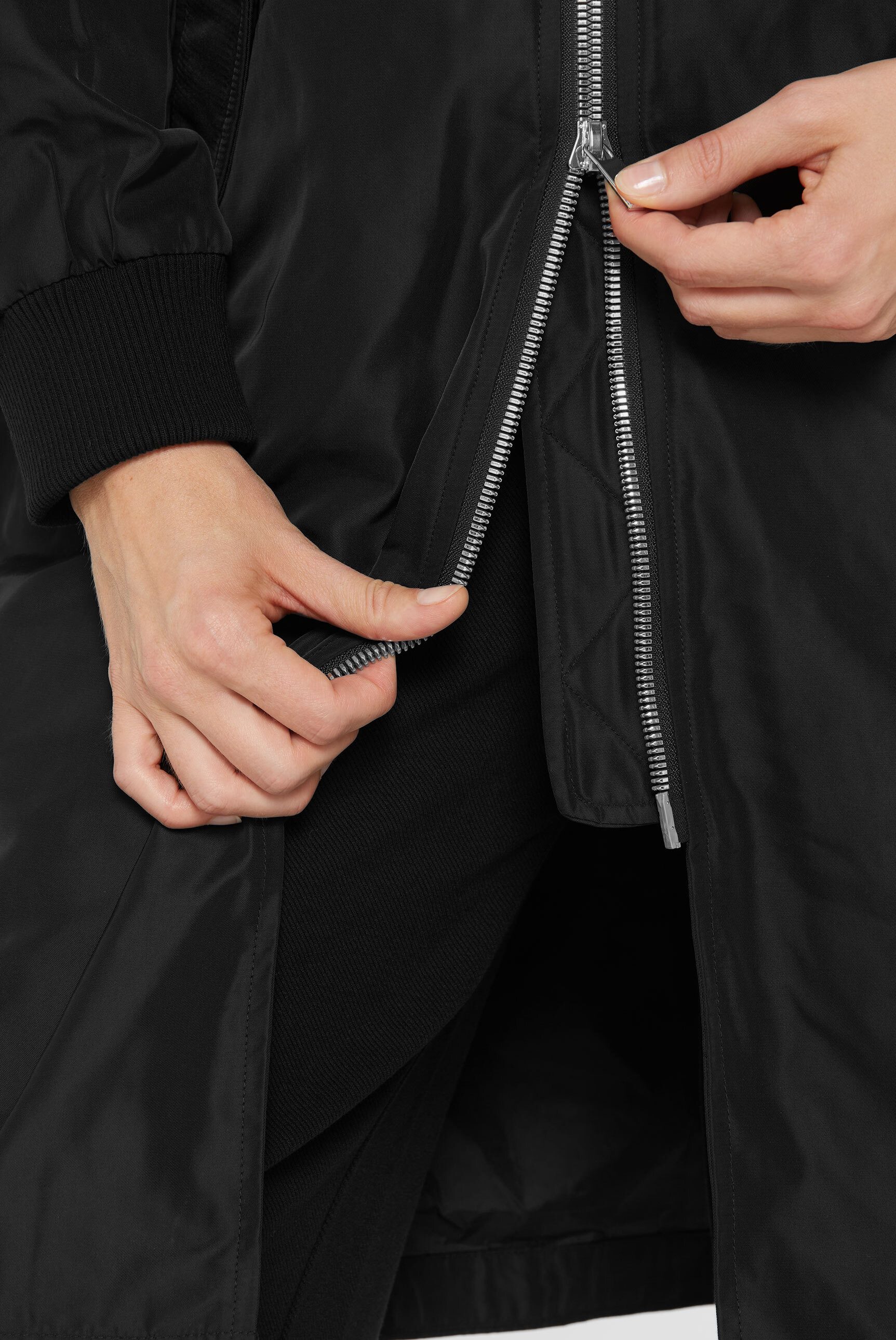 SENSES.THE LABEL Outdoorjacke mit Zwei-Wege-Reißverschluss